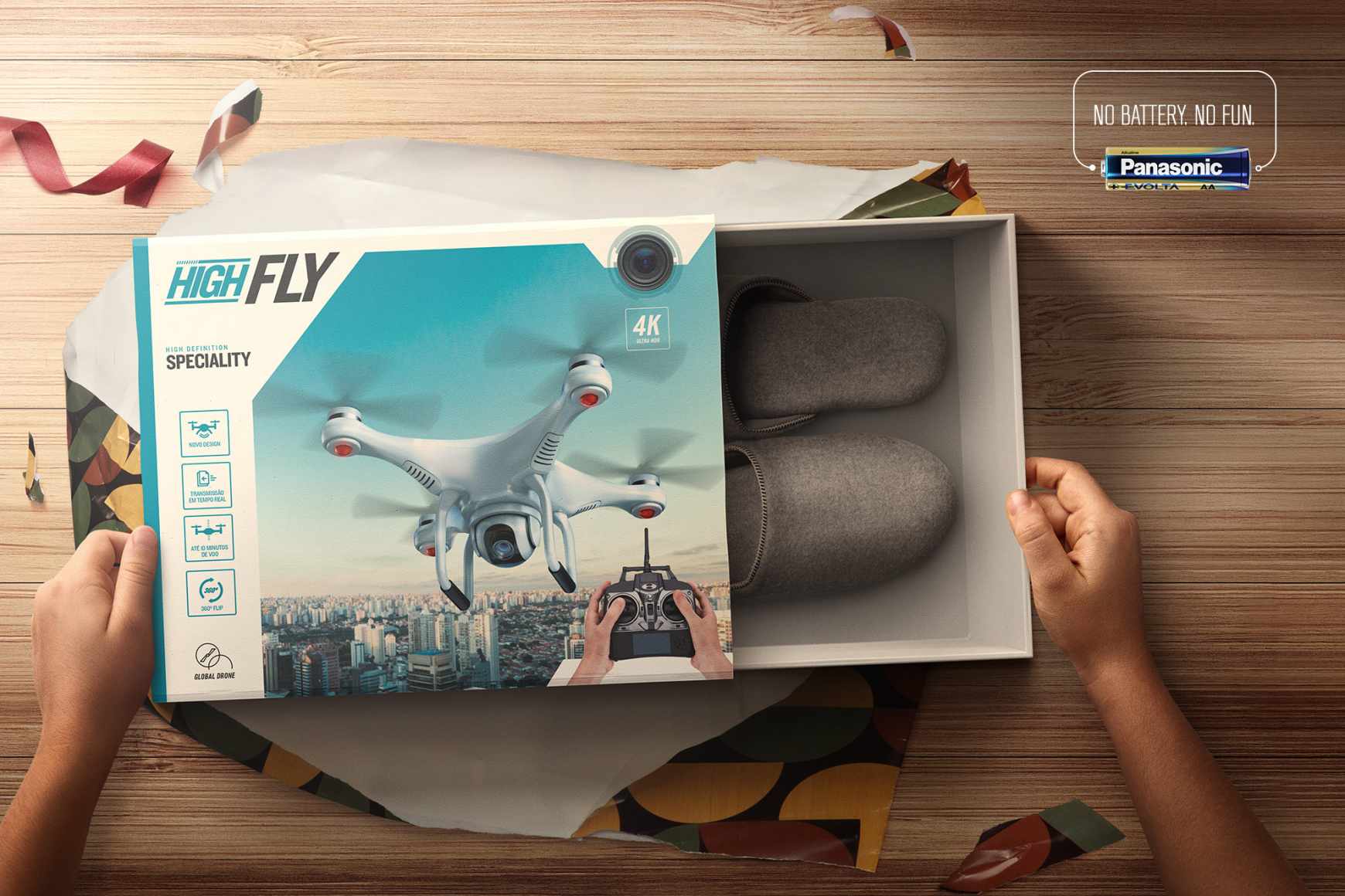 Panasonic Print Ad - Drone 