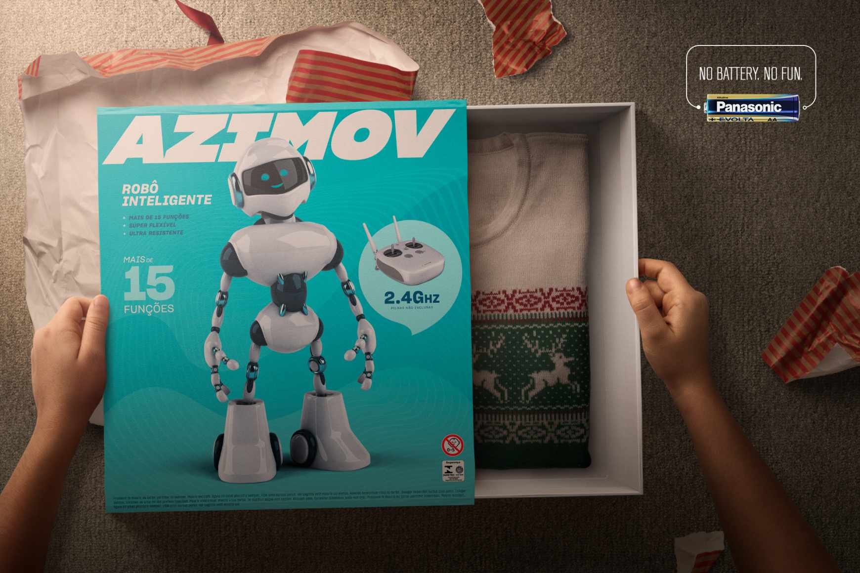 Panasonic Print Ad - Robo 