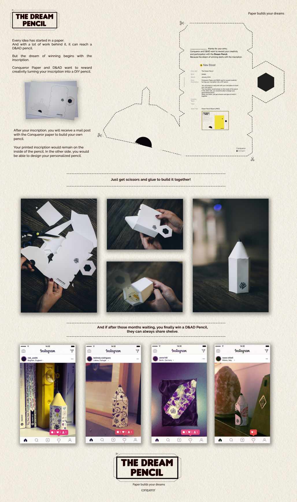 Conqueror Direct Ad - The Dream Pencil