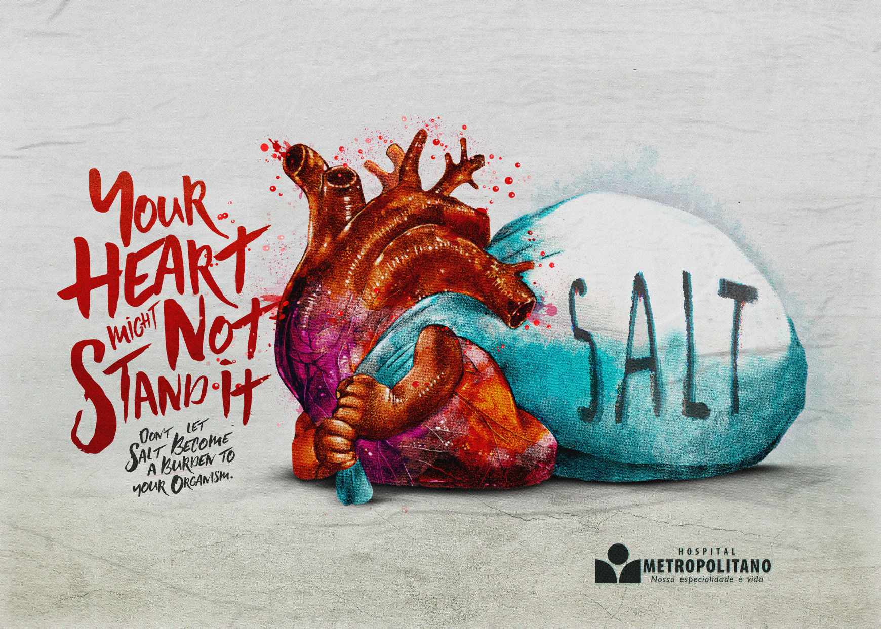 Hospital Metropolitano Print Ad - Hearth