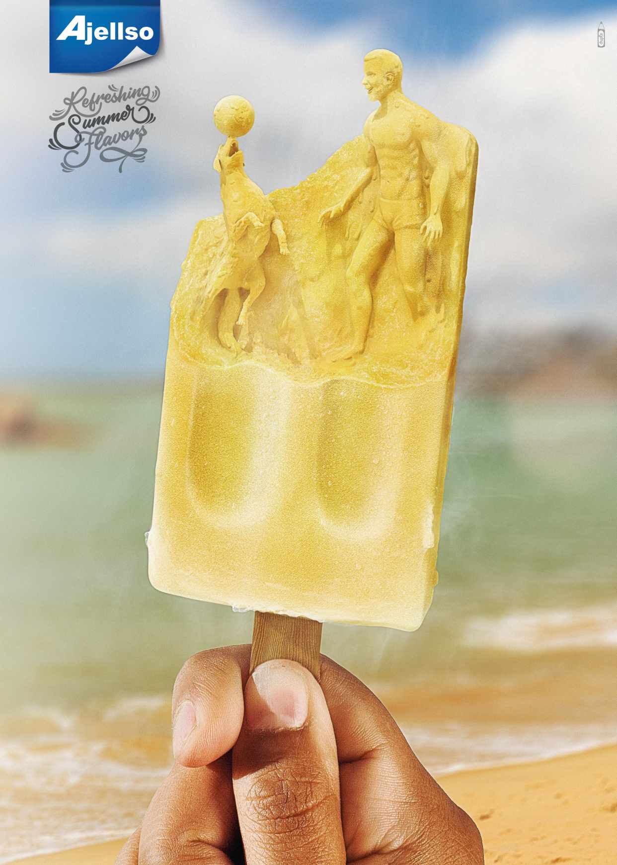 Ajellso Print Ad - Refreshing Summer Flavors, 3
