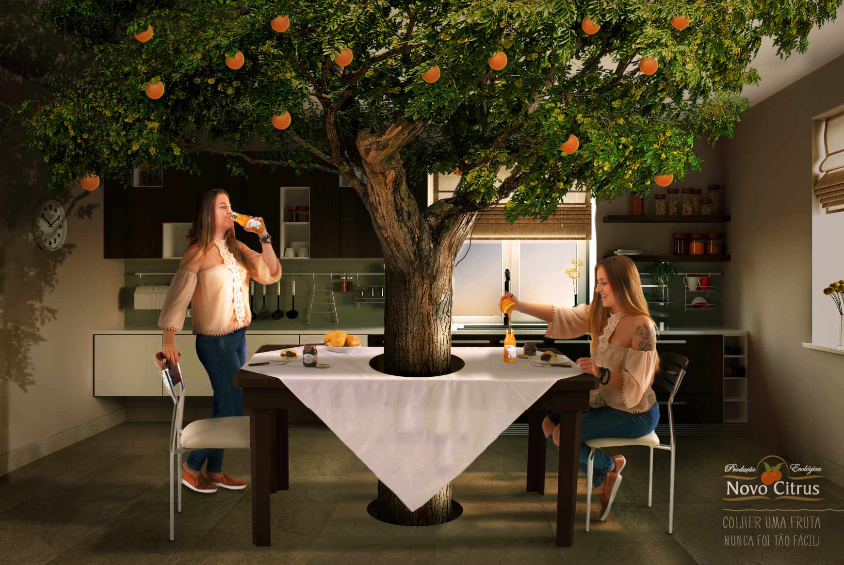 Novo Citrus Print Ad - Reap a Fruit Has Never Been Easier 