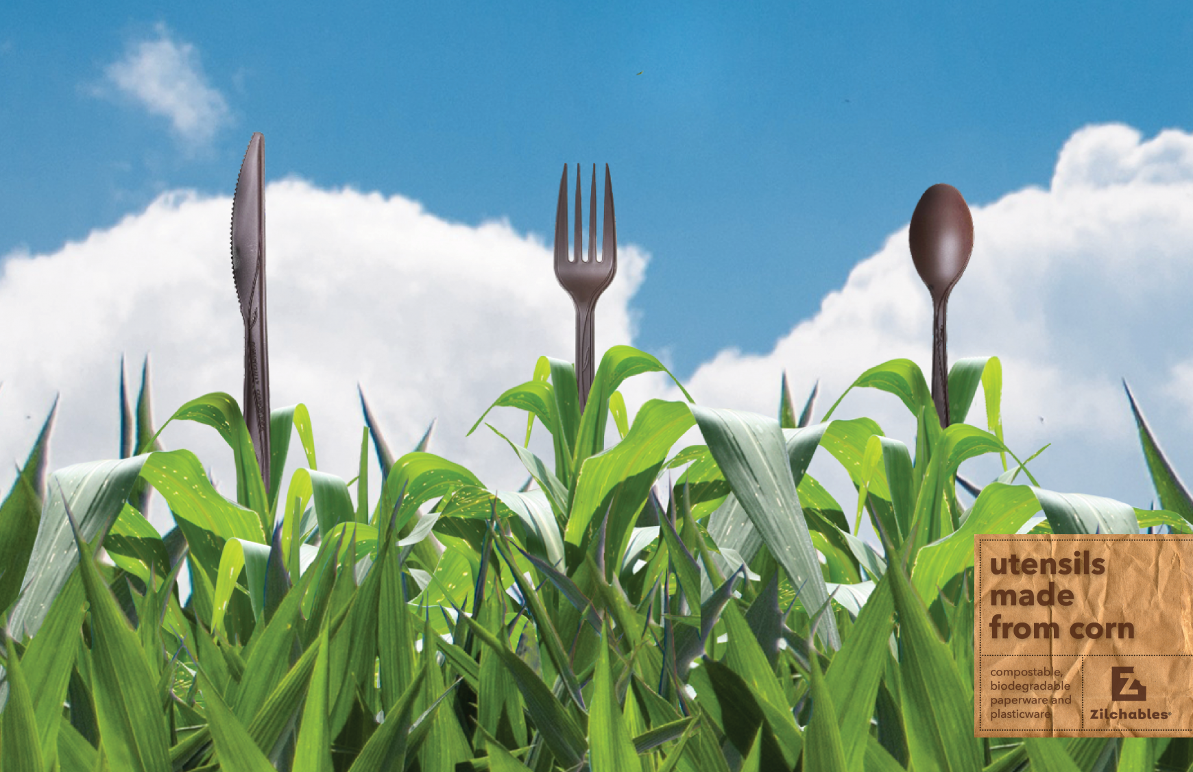 Zilchables Print Ad - Made Straight from Nature, 1 