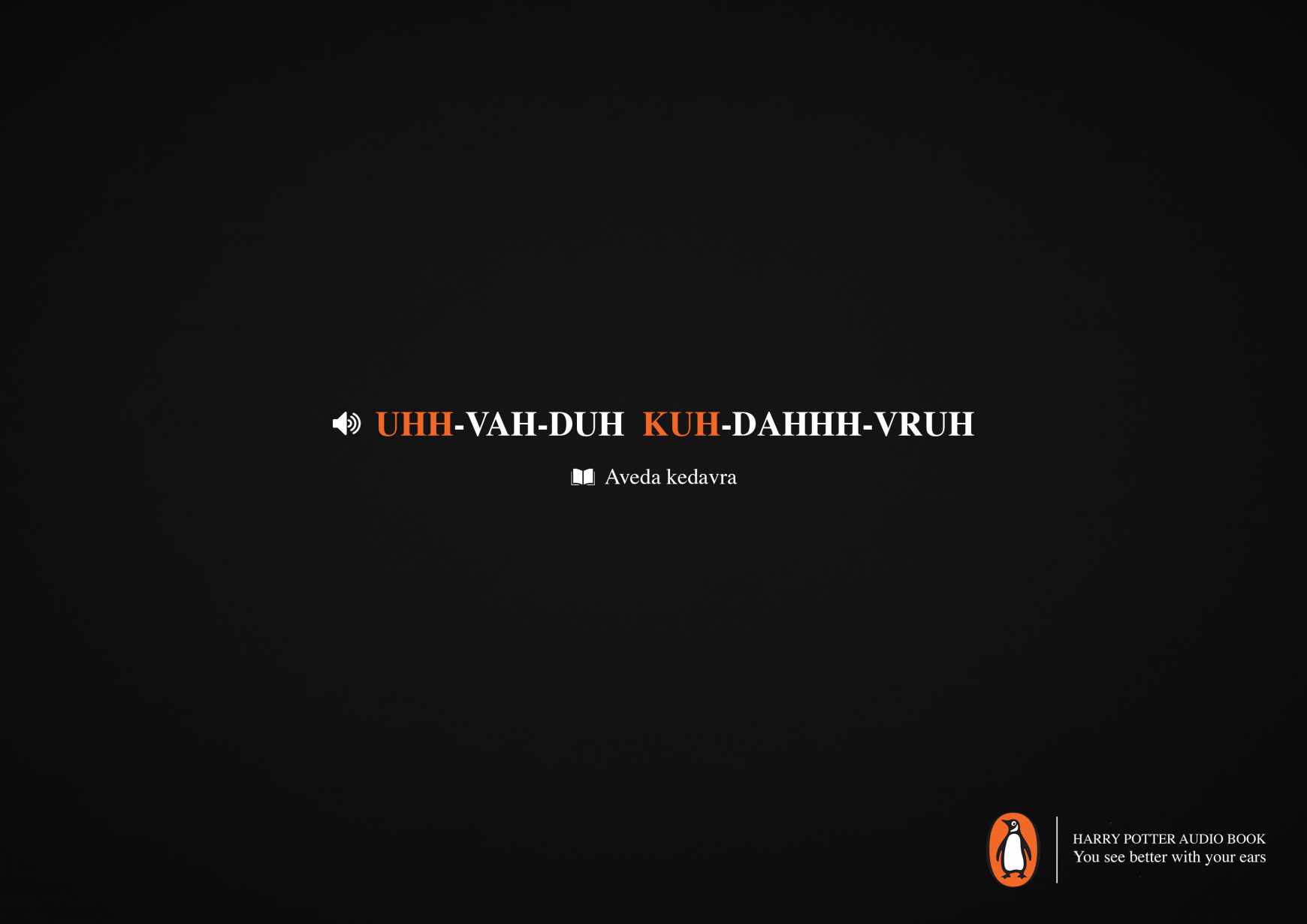 Penguin Print Ad - Aveda Kedavra