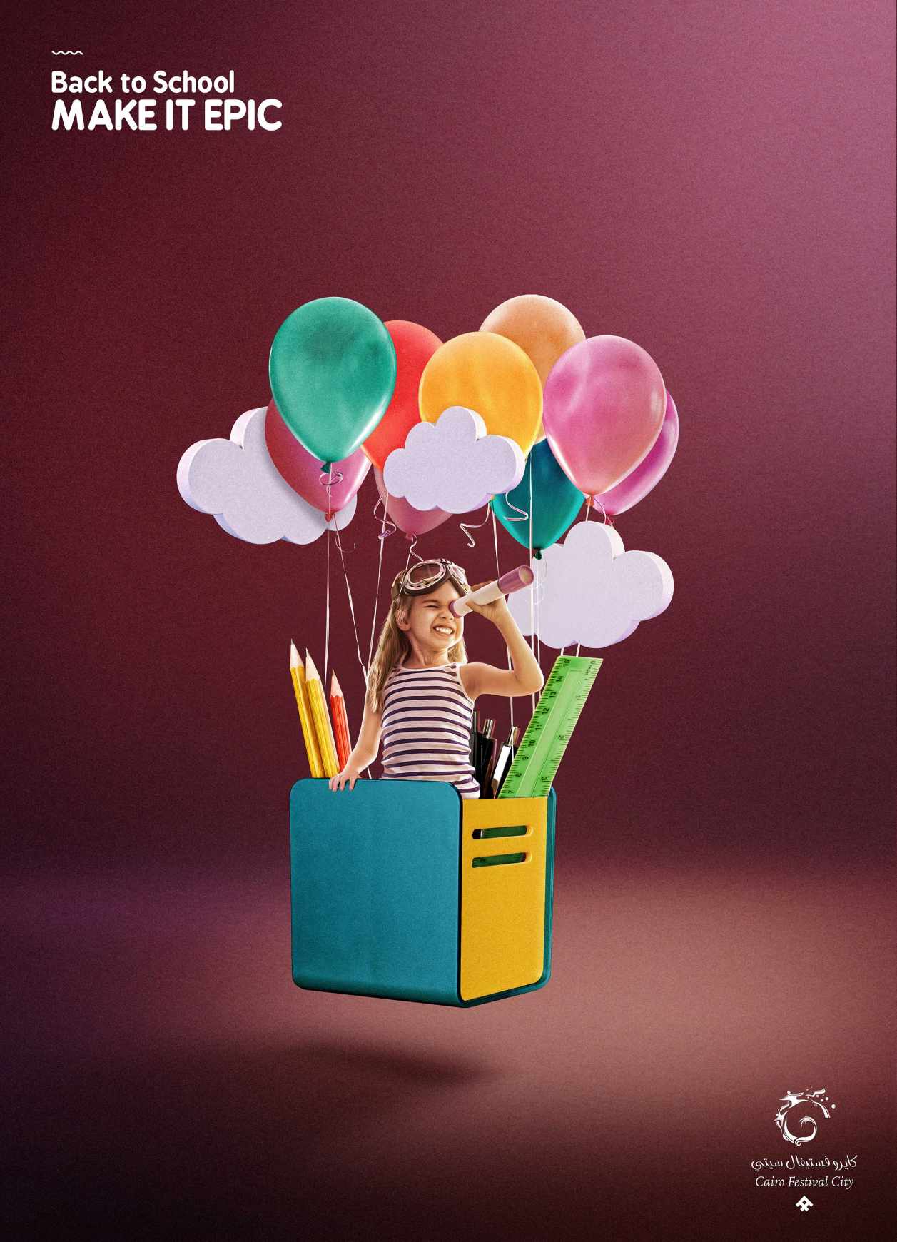 Cairo Festival City Mall Print Ad - Back To School, 3 