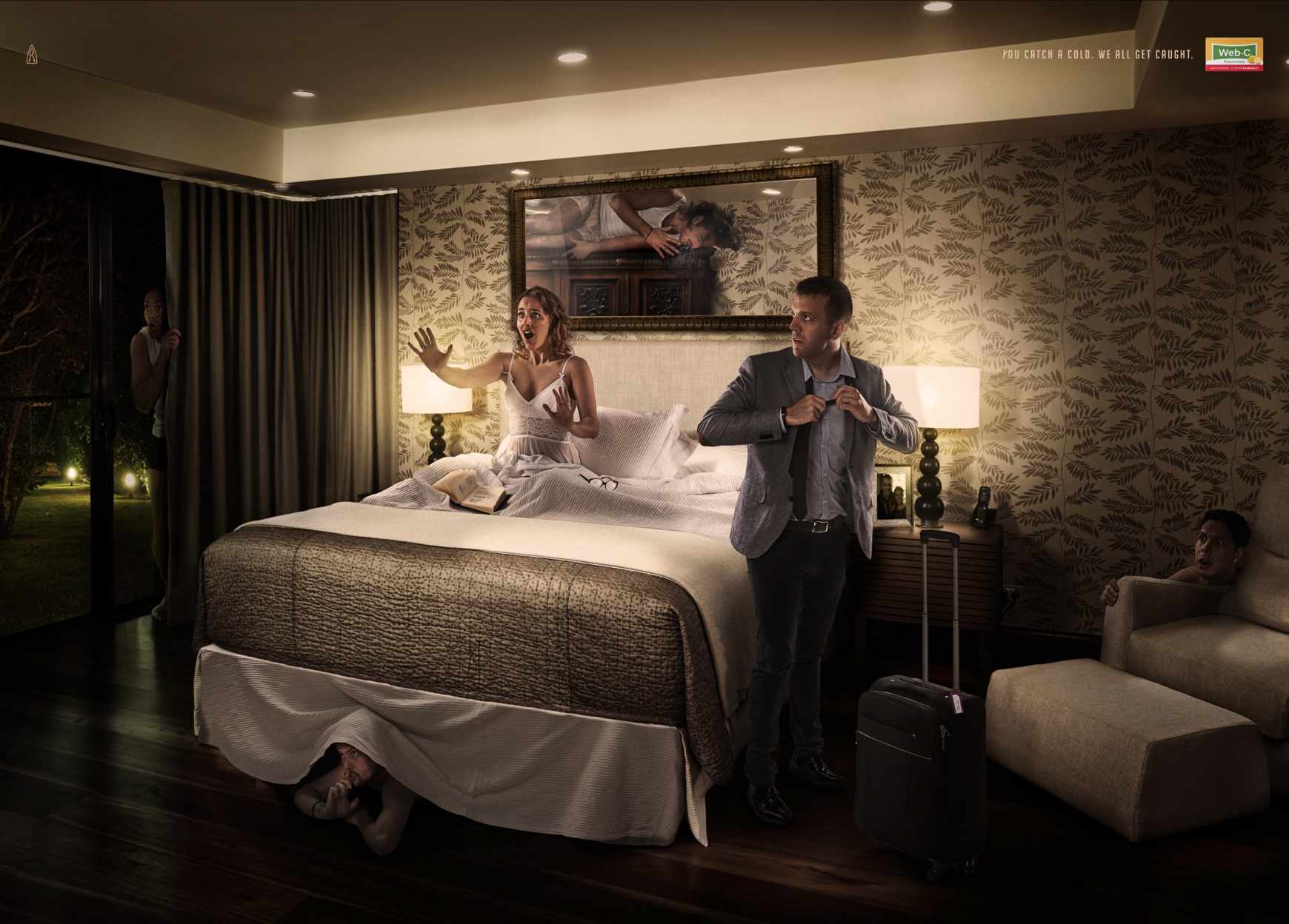 Web·C Print Ad - Bedroom