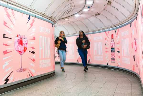 Beefeater Outdoor Ad - Pink
