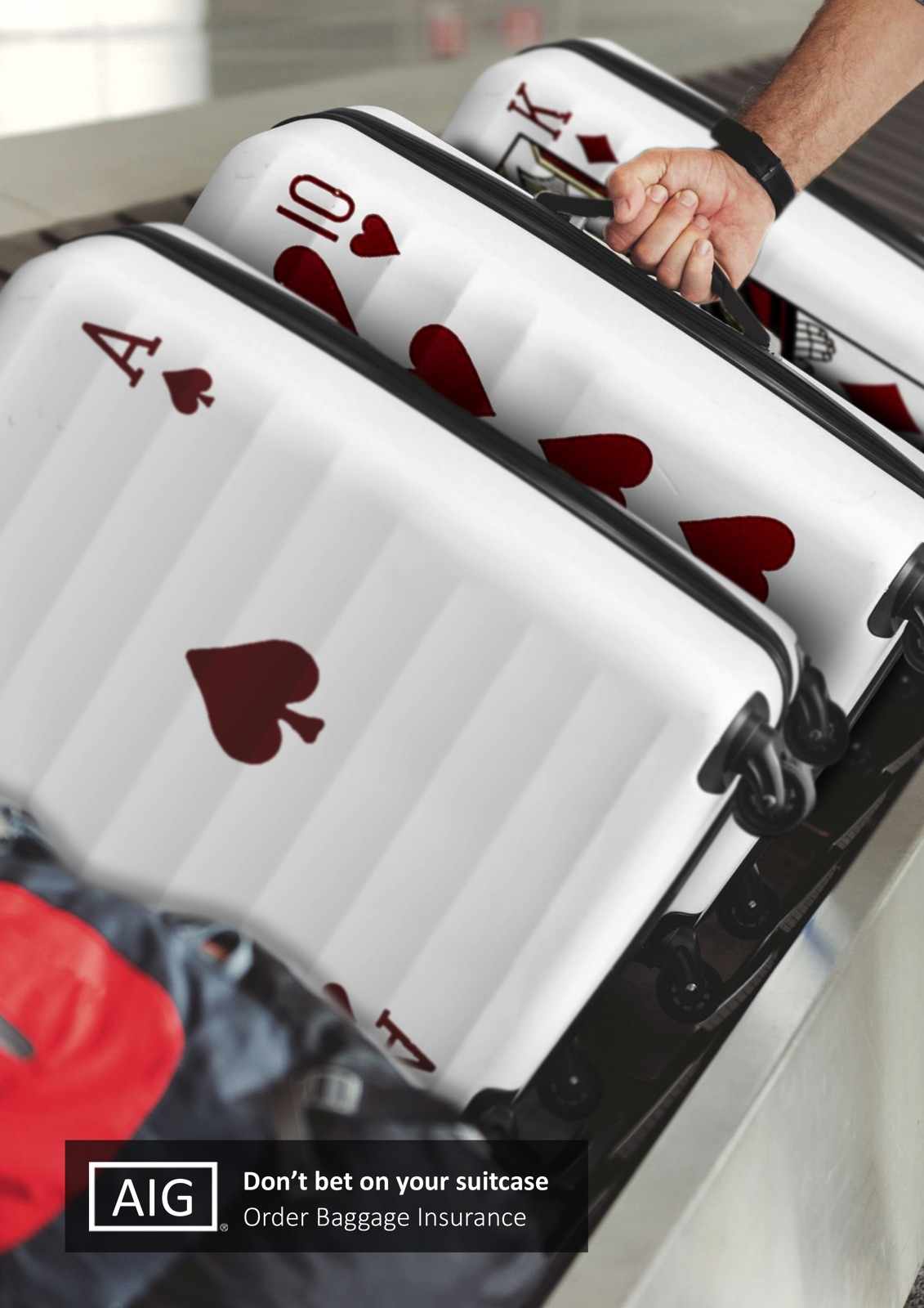 AIG Print Ad - You Win Some, You Lose Some - Cards