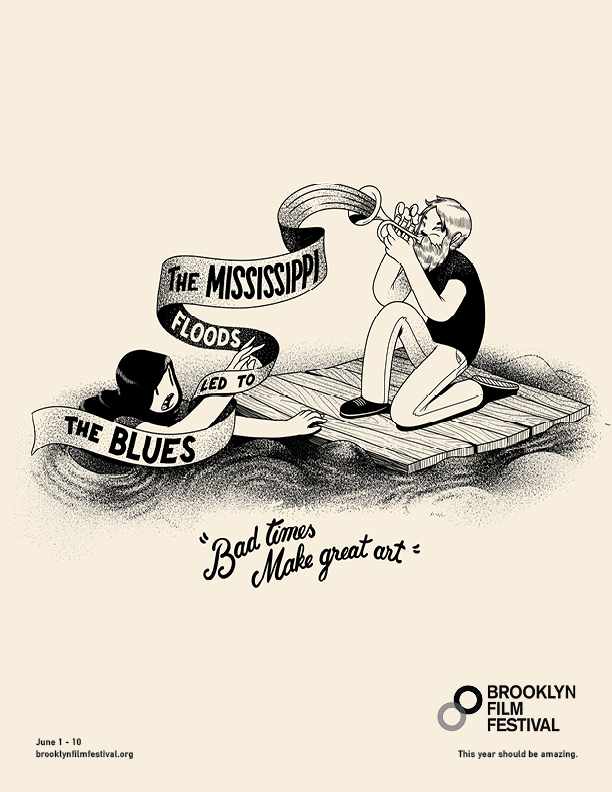 Brooklyn Film Festival Print Ad - Mississippi