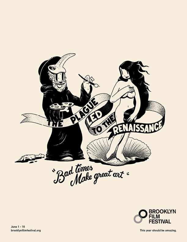 Brooklyn Film Festival Print Ad - Renaissance