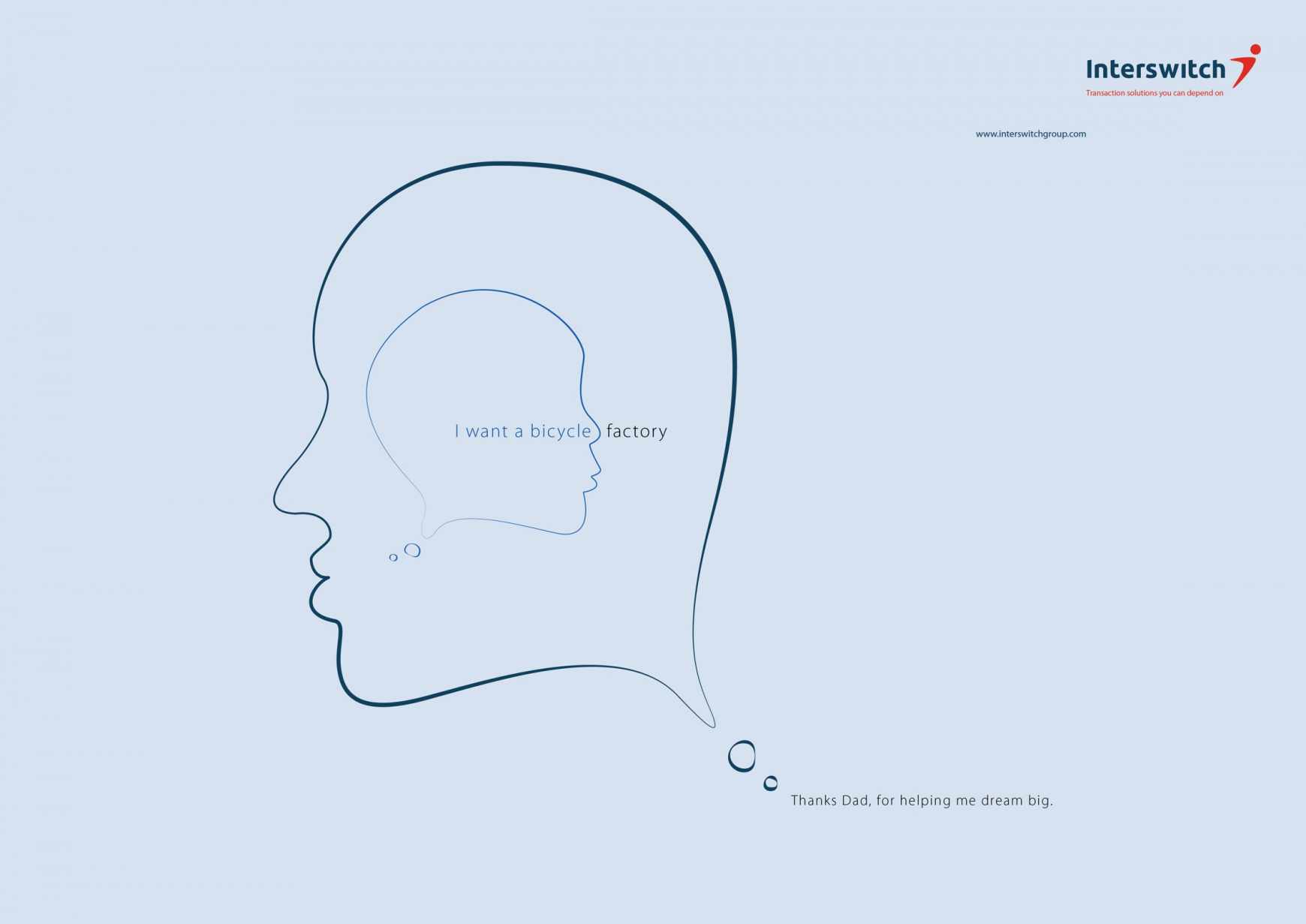 Interswitch Print Ad - Bicycle