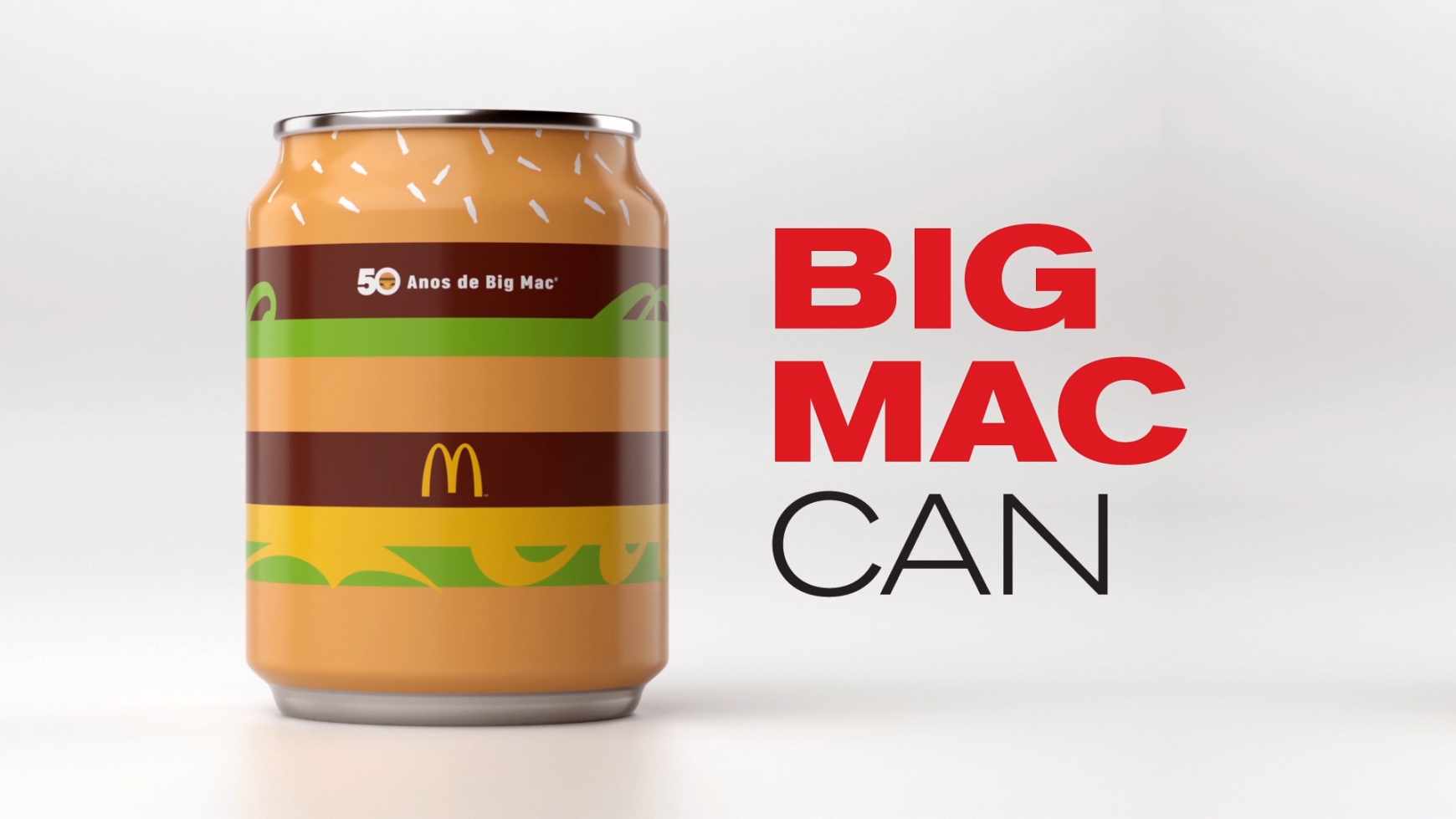 McDonald's Design Ad - Big Mac Can