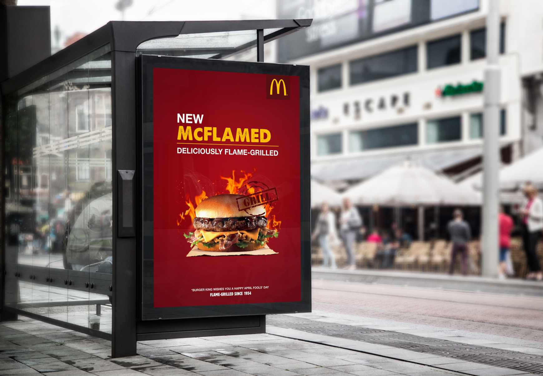 Burger King Integrated Ad - McFlamed