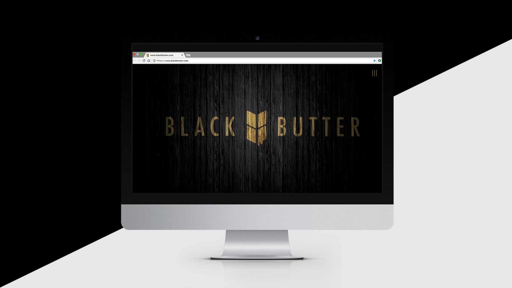 Black Butter Design Ad - Brand Identity