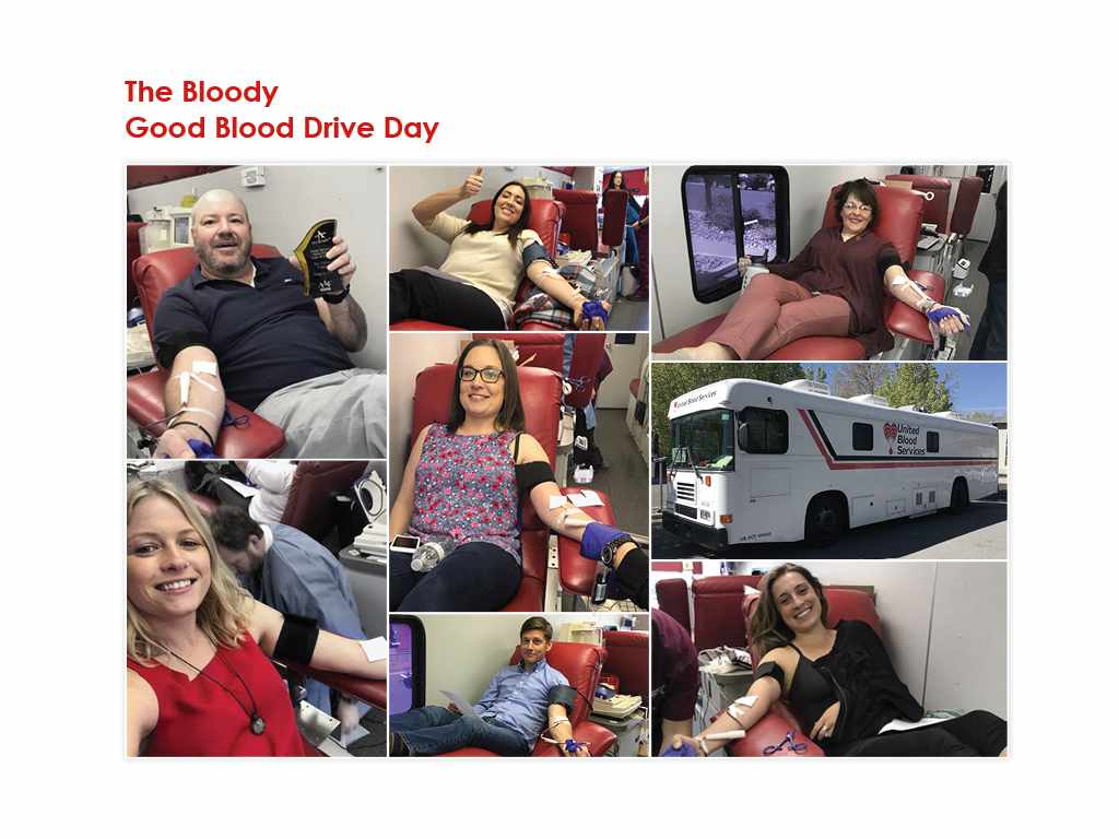 The Glenn Group Direct Ad - The Bloody Good Blood Drive