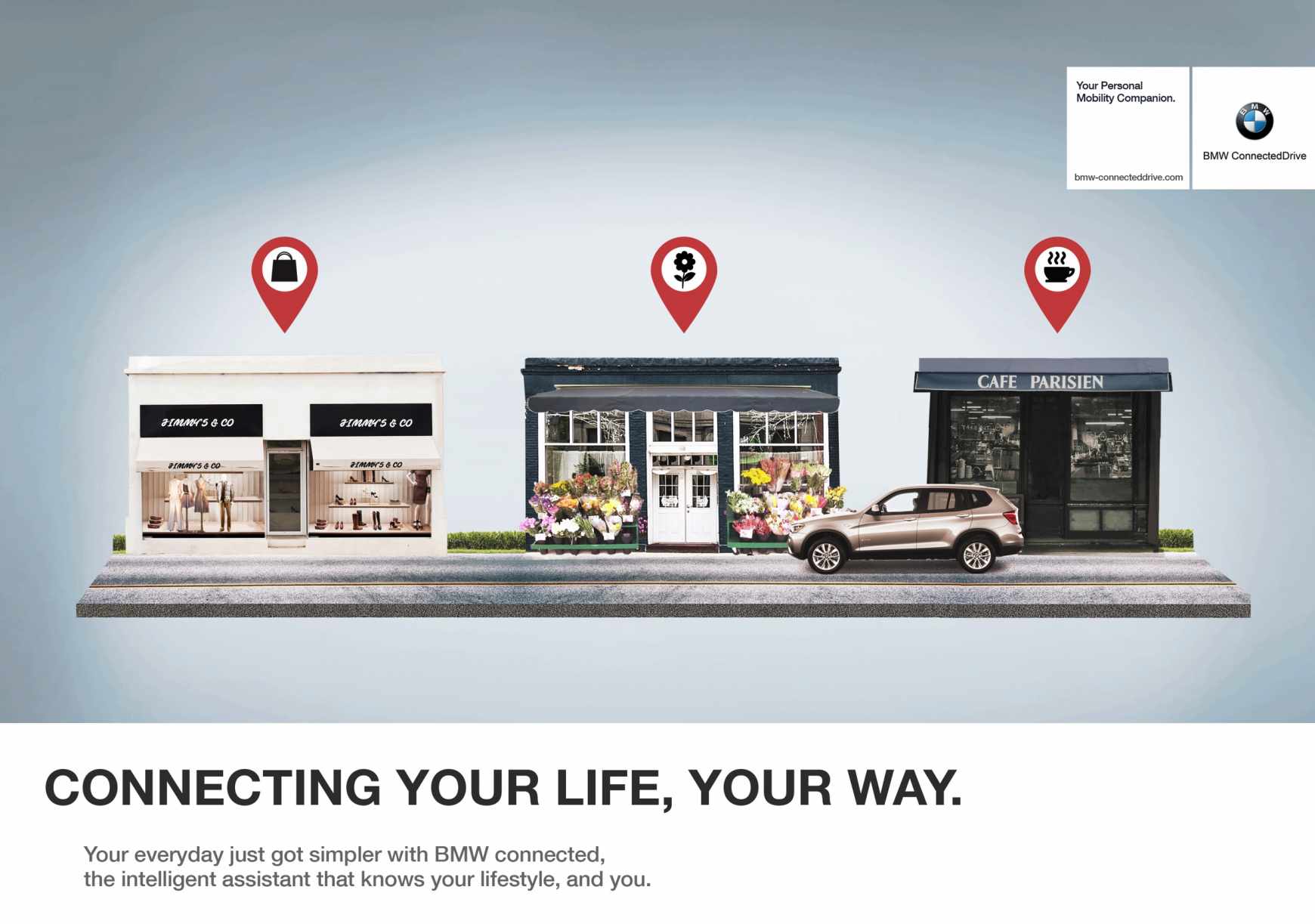 BMW Print Ad - Connected Drive, 1