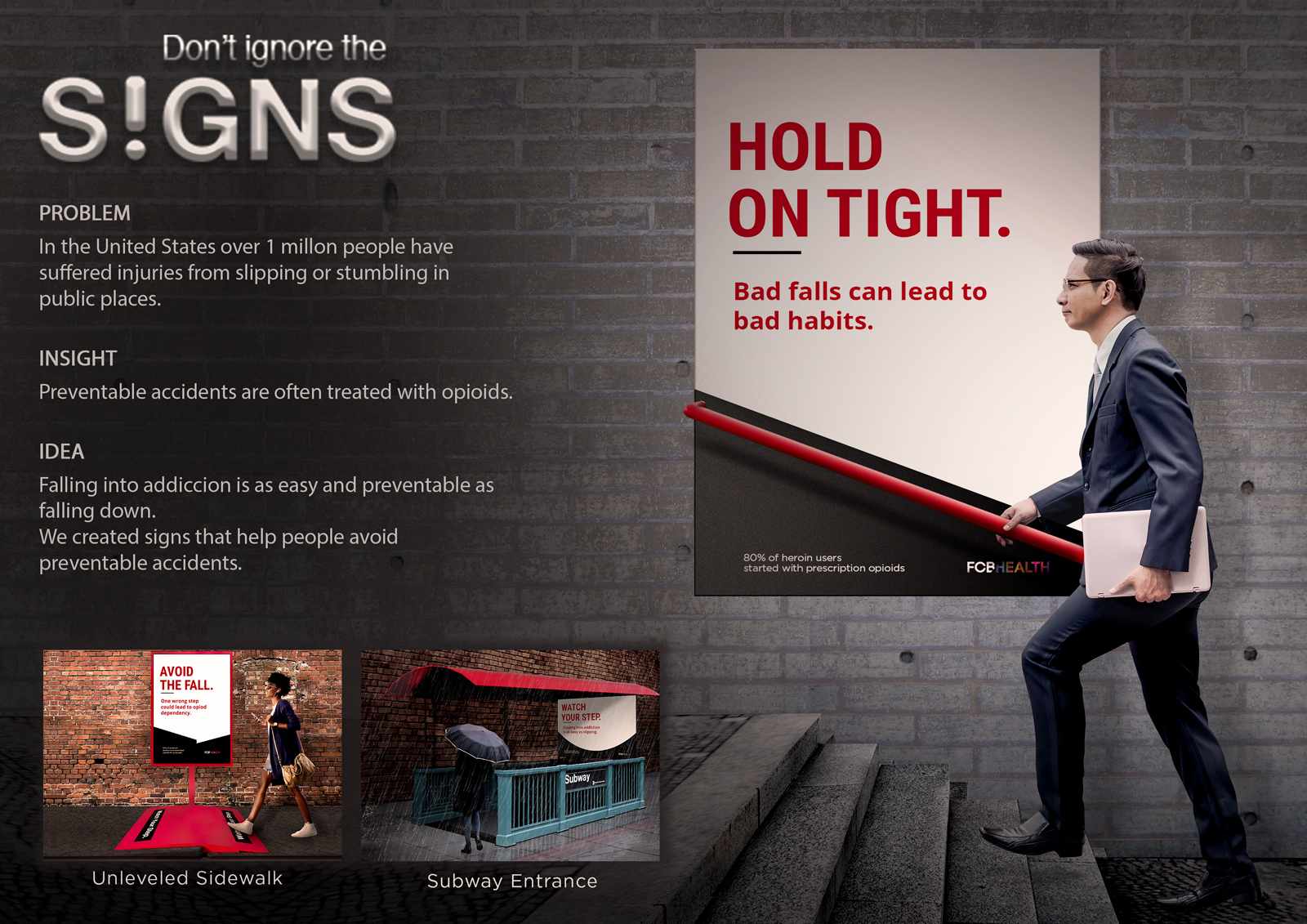 FCB HEALTH Print Ad - Don’t Ignore The Signs, 4