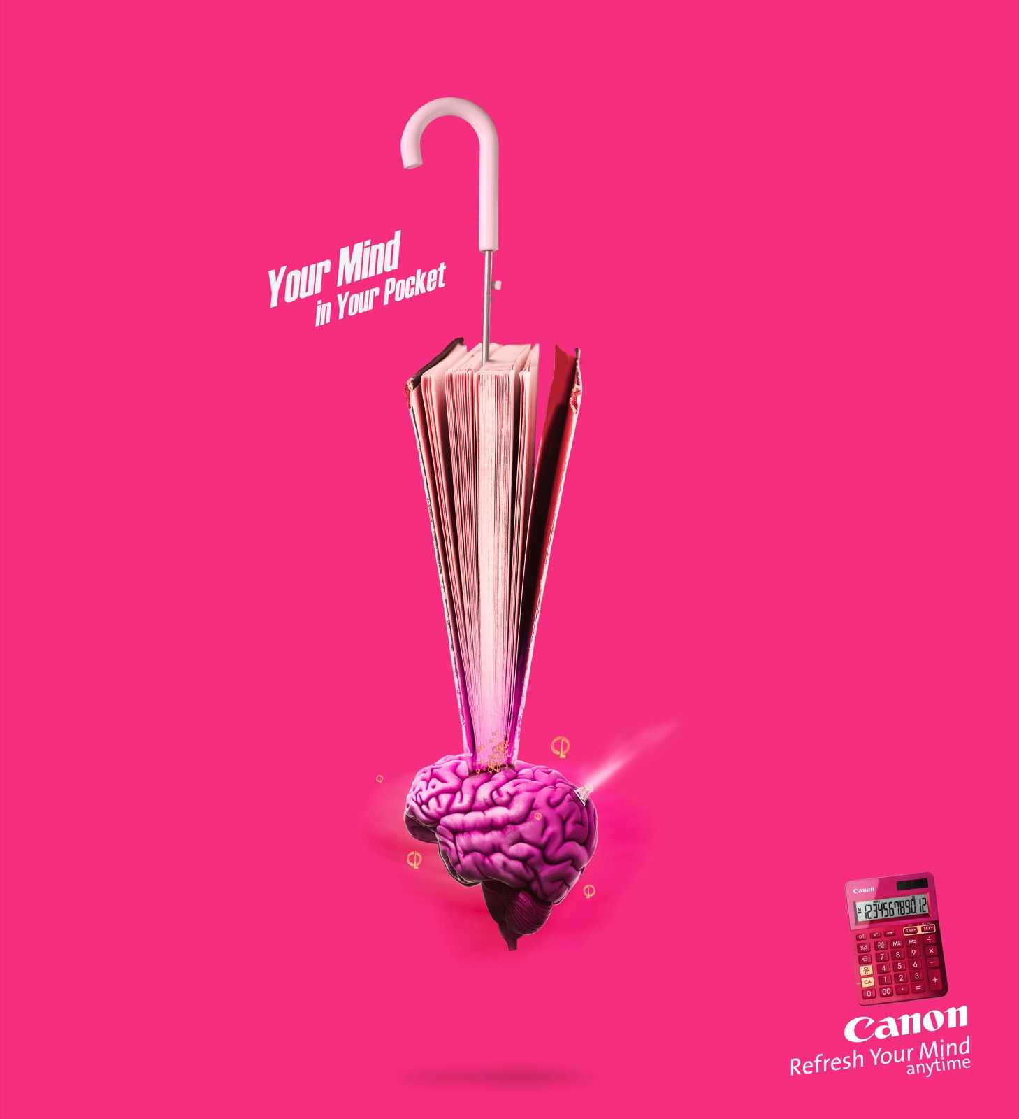 Canon Print Ad - Brain Bomb