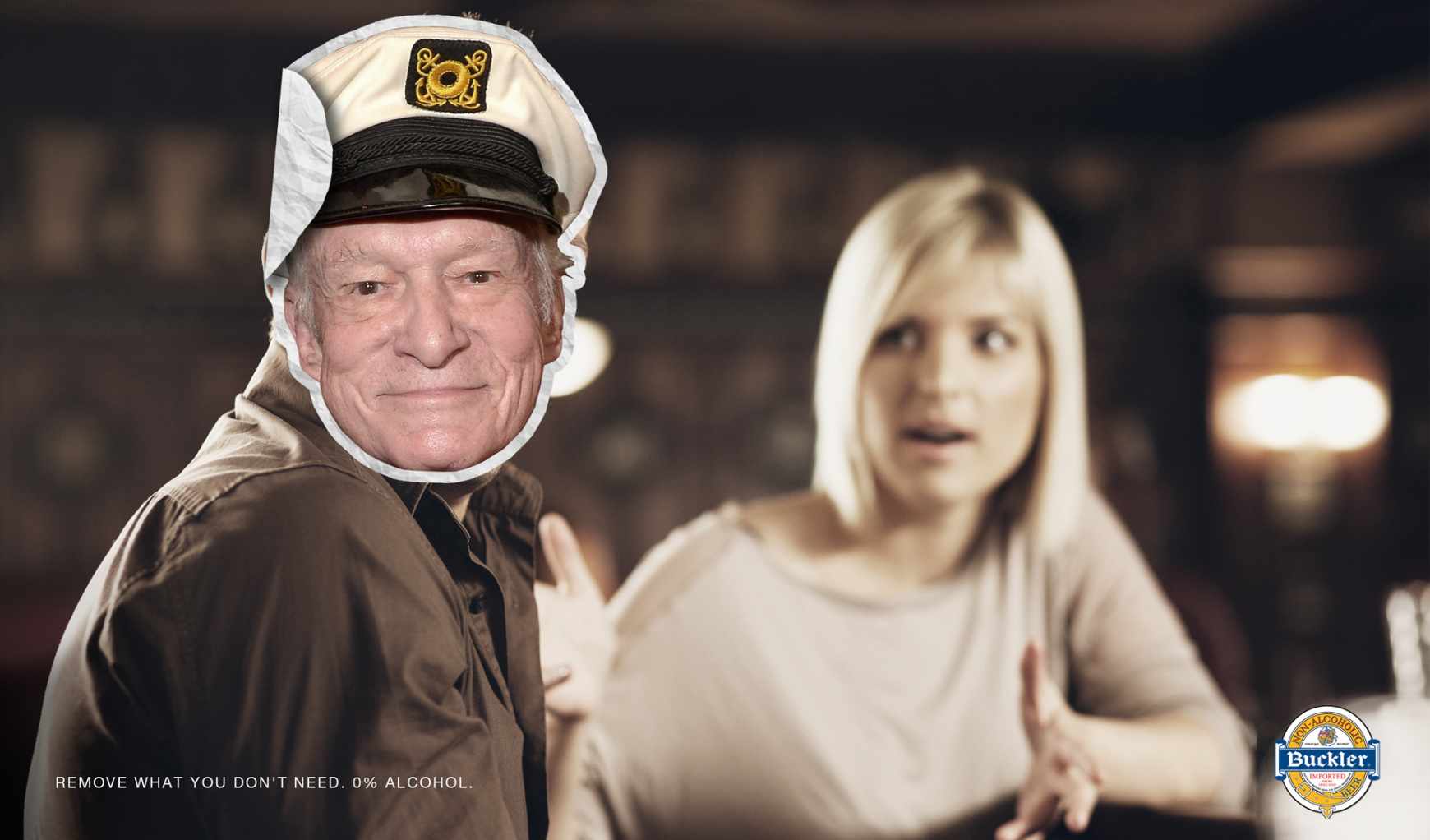 Buckler Print Ad - Remove what you don’t need, 2