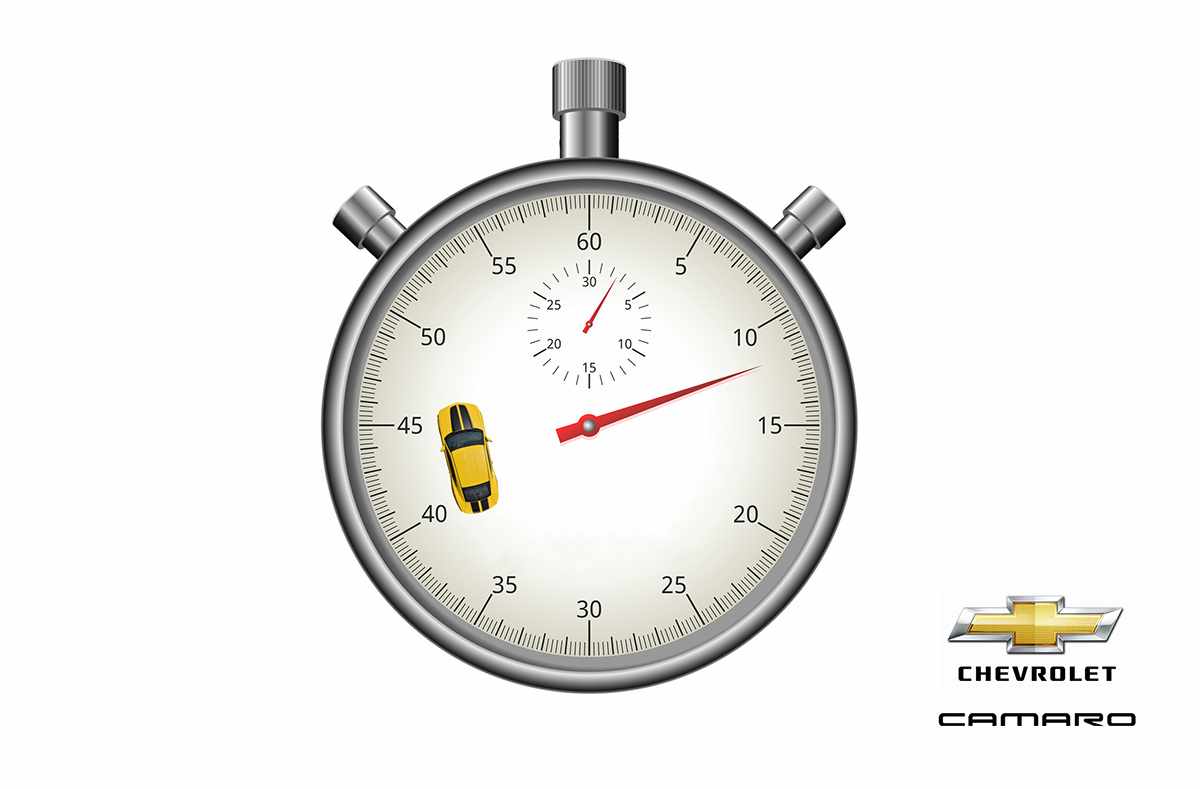 Chevrolet Print Ad - Faster