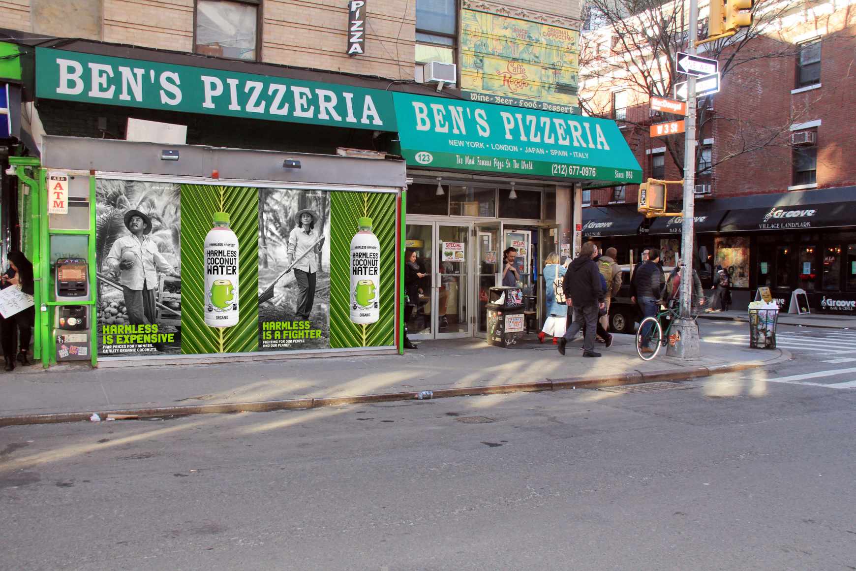 Harmless Harvest Coconut Water Outdoor Ad - Harmless Is