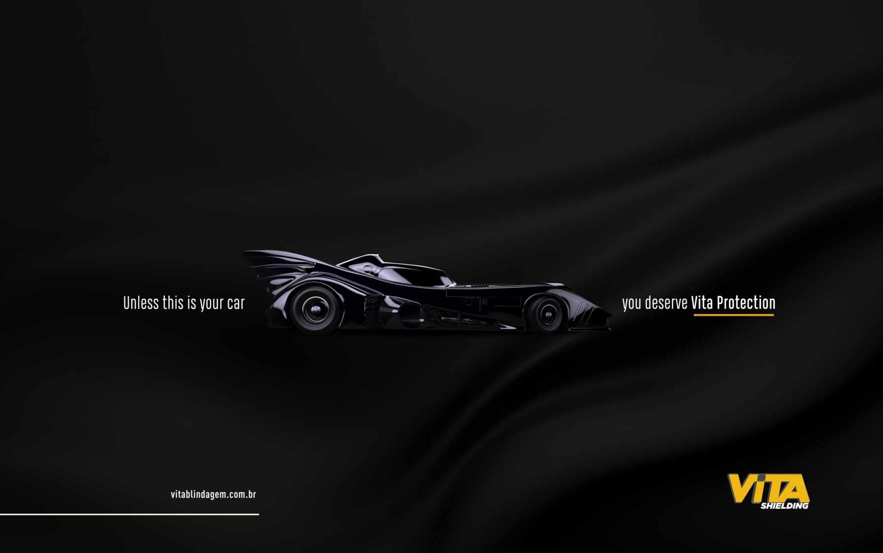 Vita Blindagem Print Ad - Batman