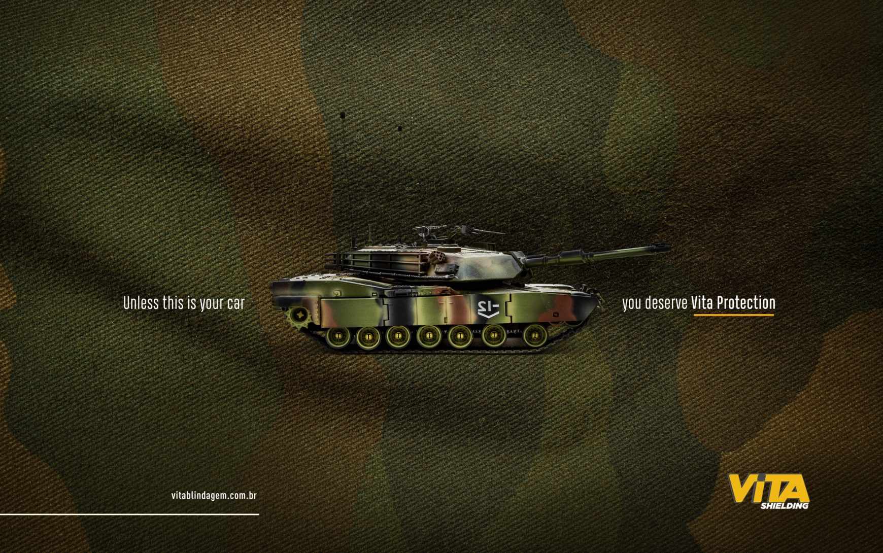 Vita Blindagem Print Ad - Tank