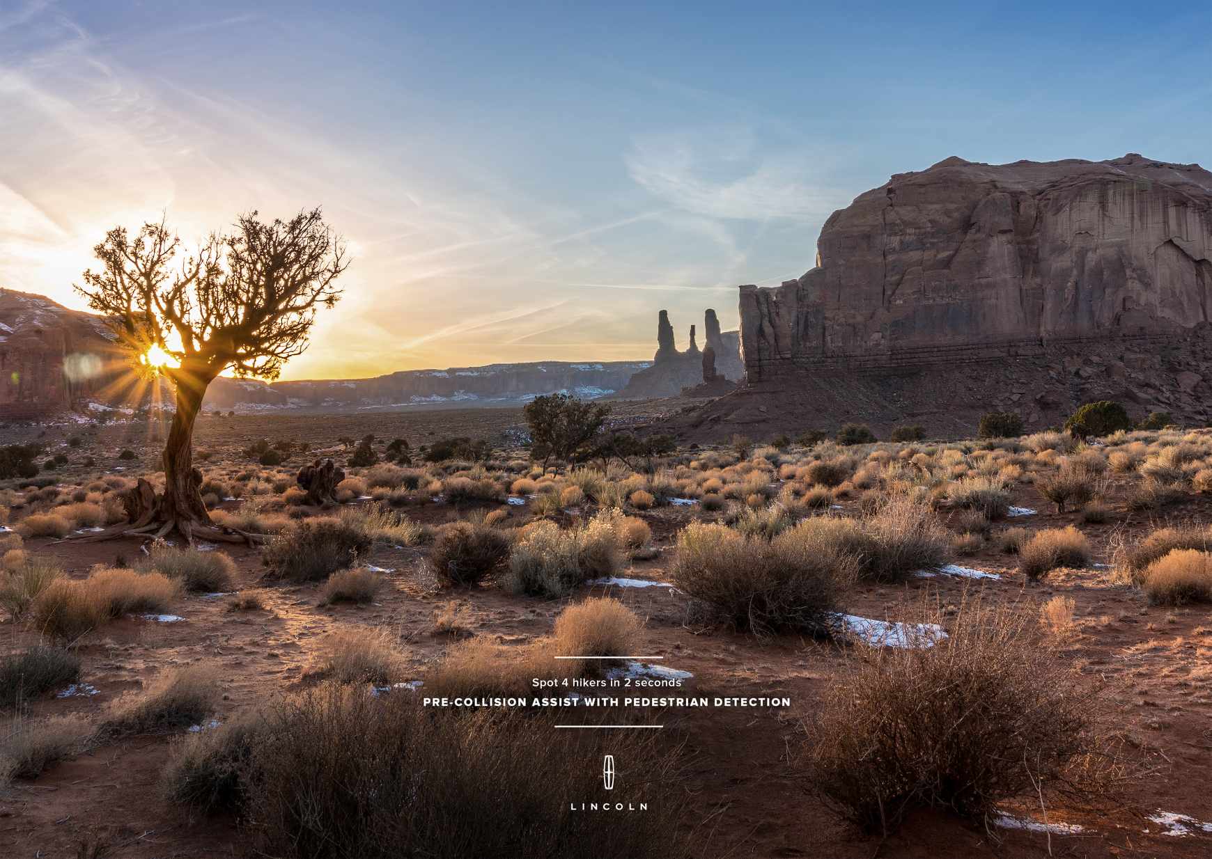 Lincoln Print Ad - Mountain 