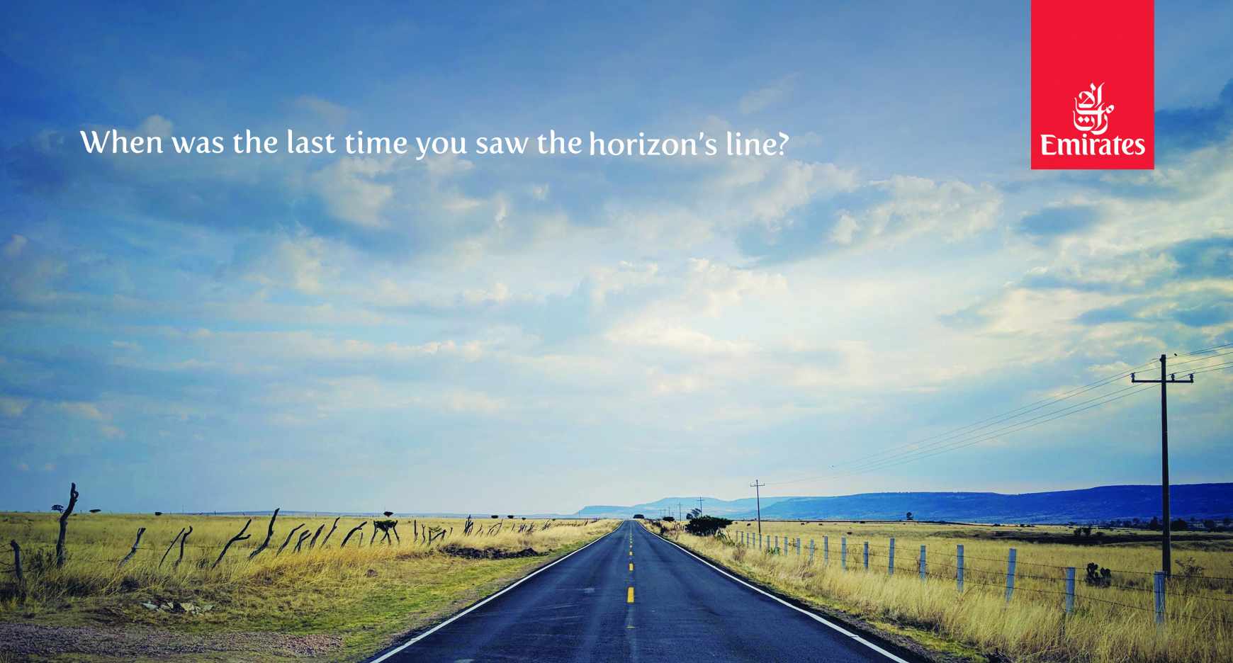 Emirates Outdoor Ad - The Horizon’s Line