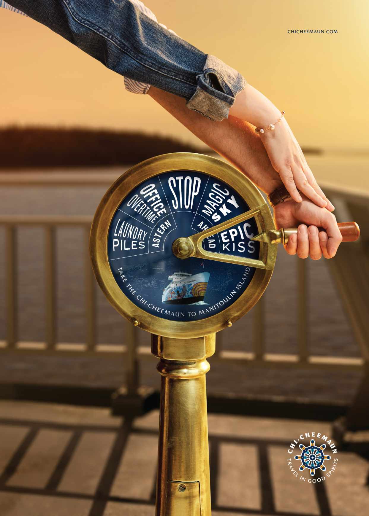 Chi-Cheemaun Ferry Outdoor Ad - Romance