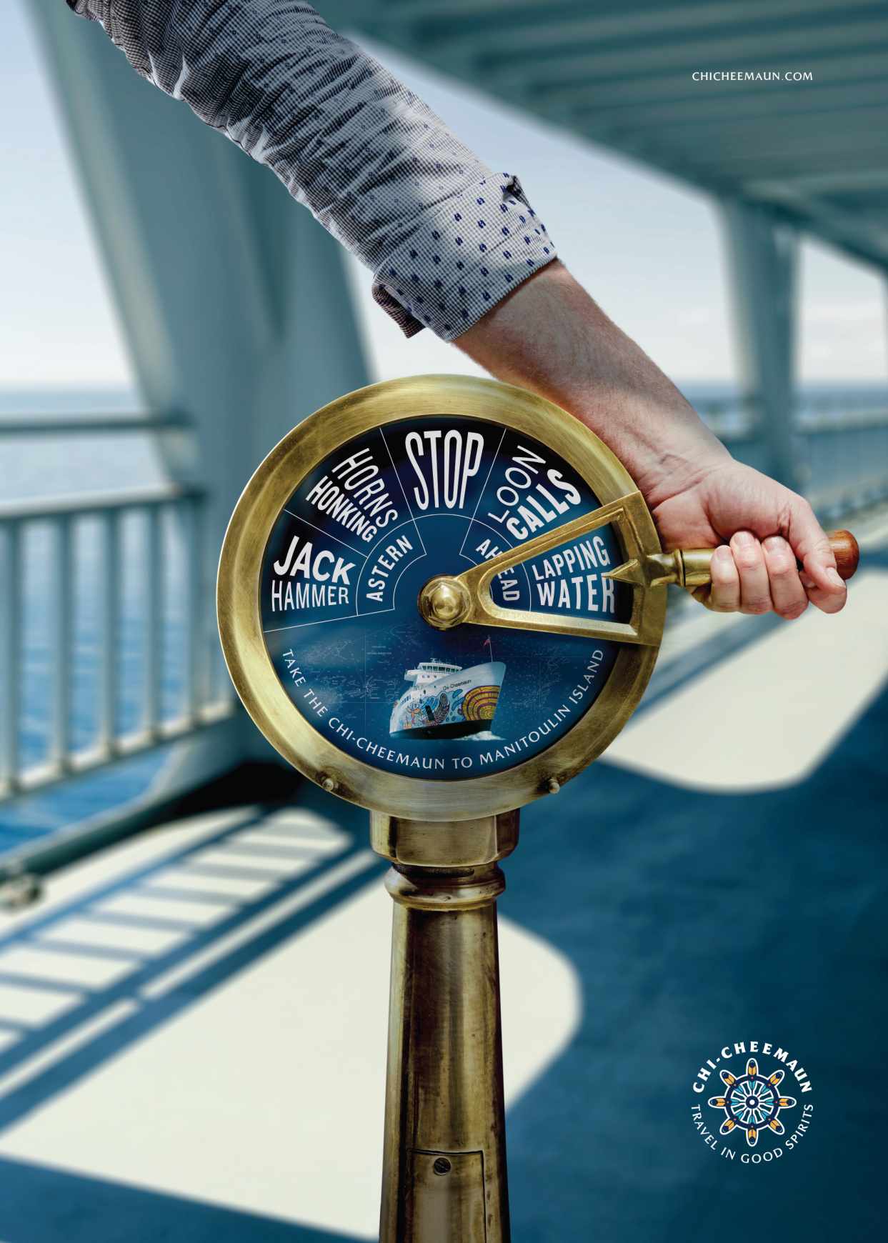 Chi-Cheemaun Ferry Outdoor Ad - Tranquility