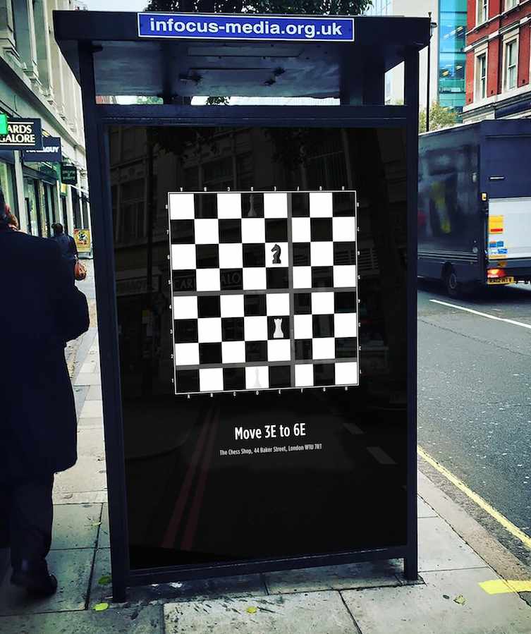 The Chess Shop Outdoor Ad - Your Move