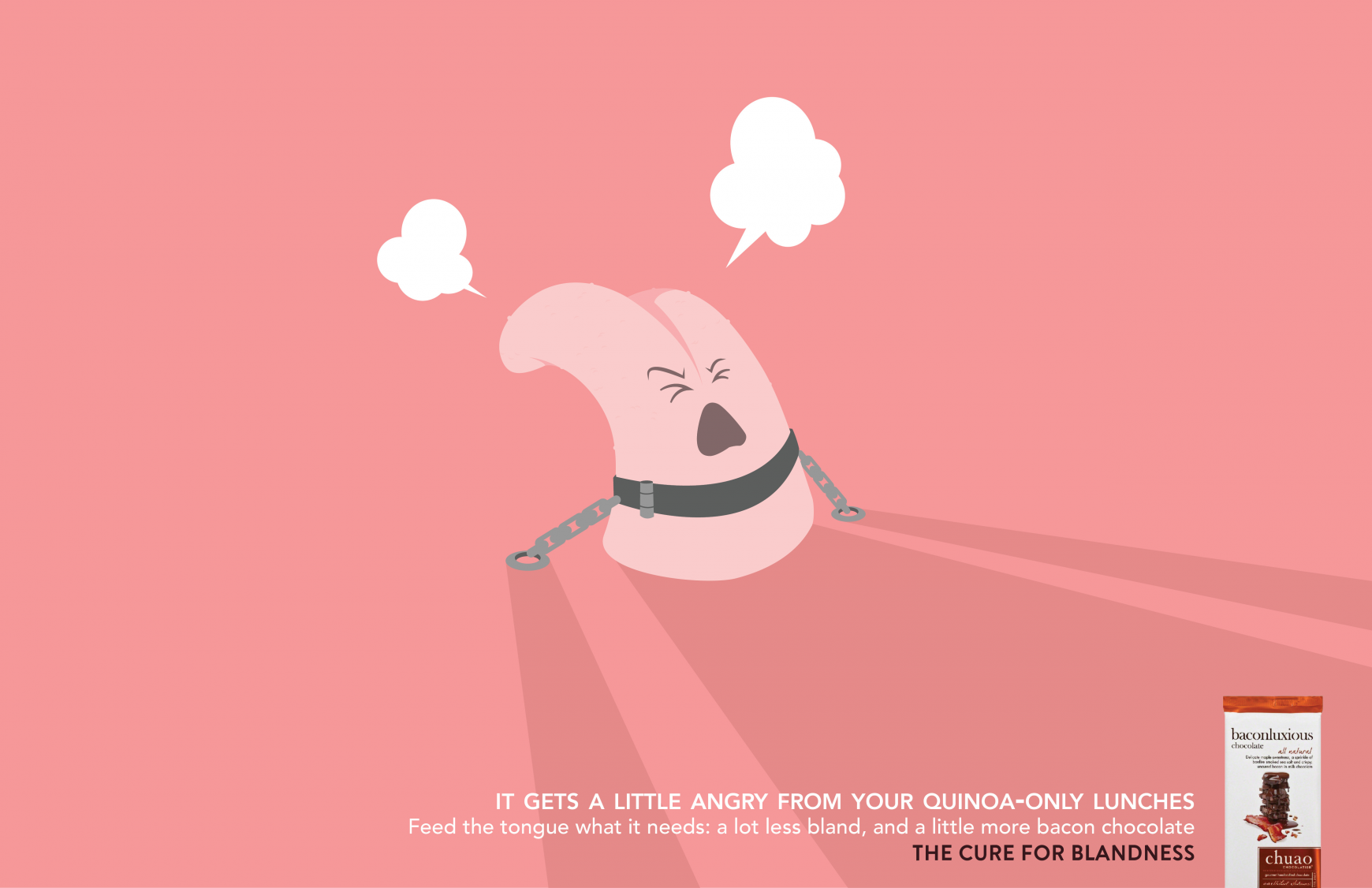 Chuao Chocolatier Print Ad - Quinoa