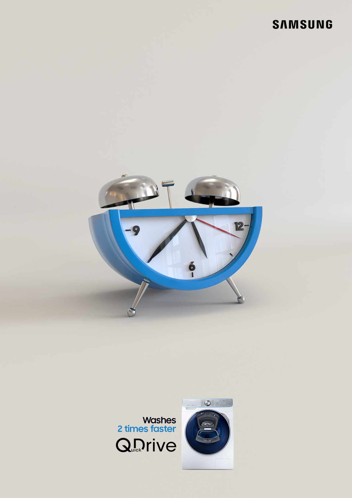 Samsung Print Ad - Clock