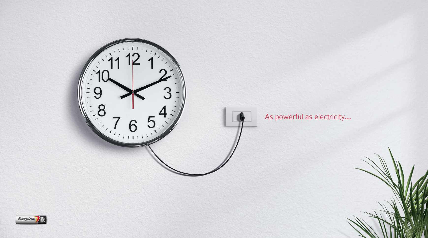 Energizer Print Ad - Clock 