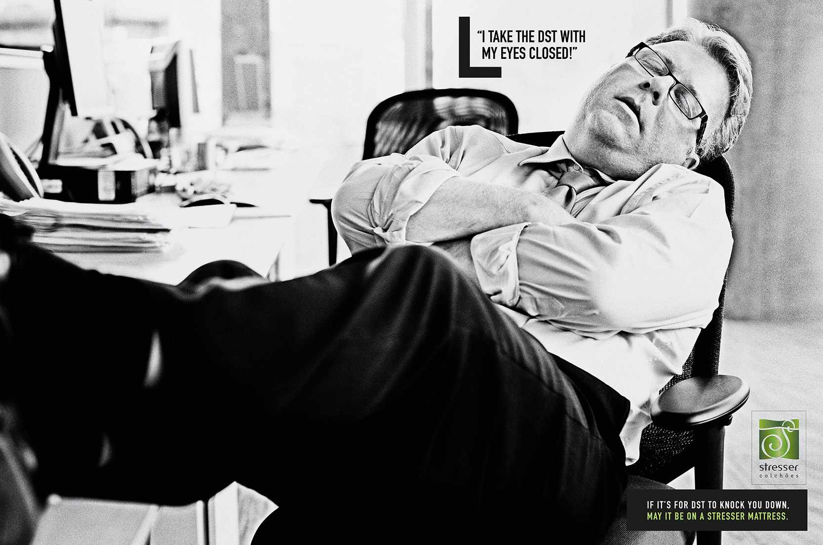 Stresser Colchões Print Ad - Closed