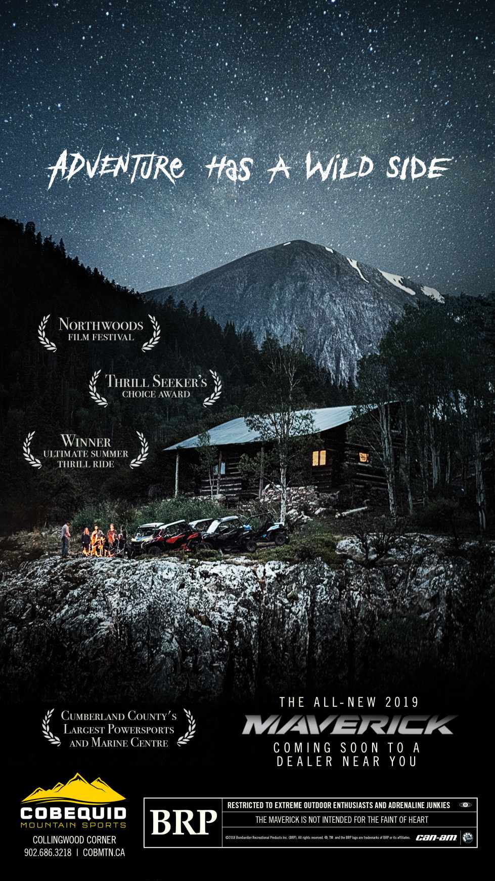 BRP Print Ad - Maverick - Poster