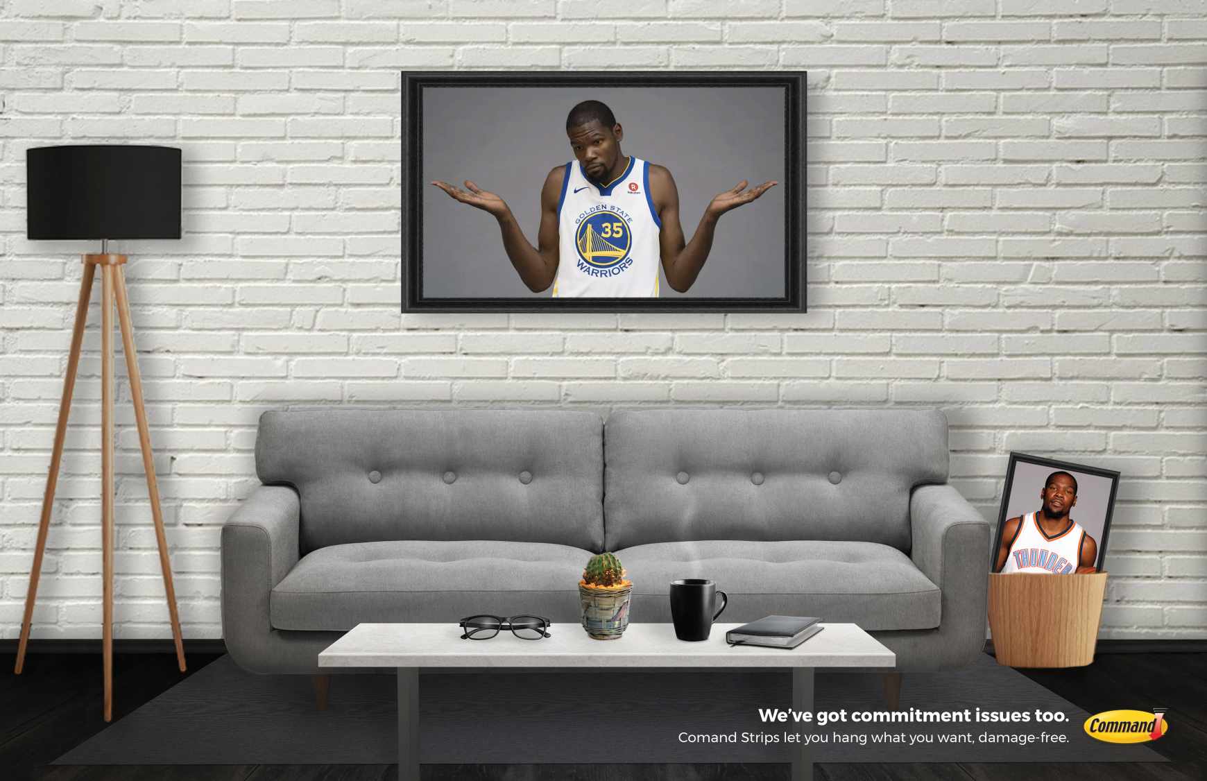 Command Print Ad - Kevin Durant