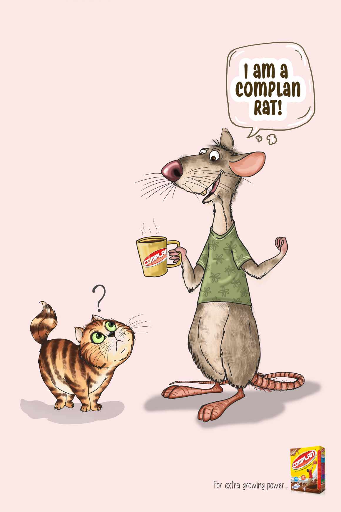Complan Print Ad - Rat