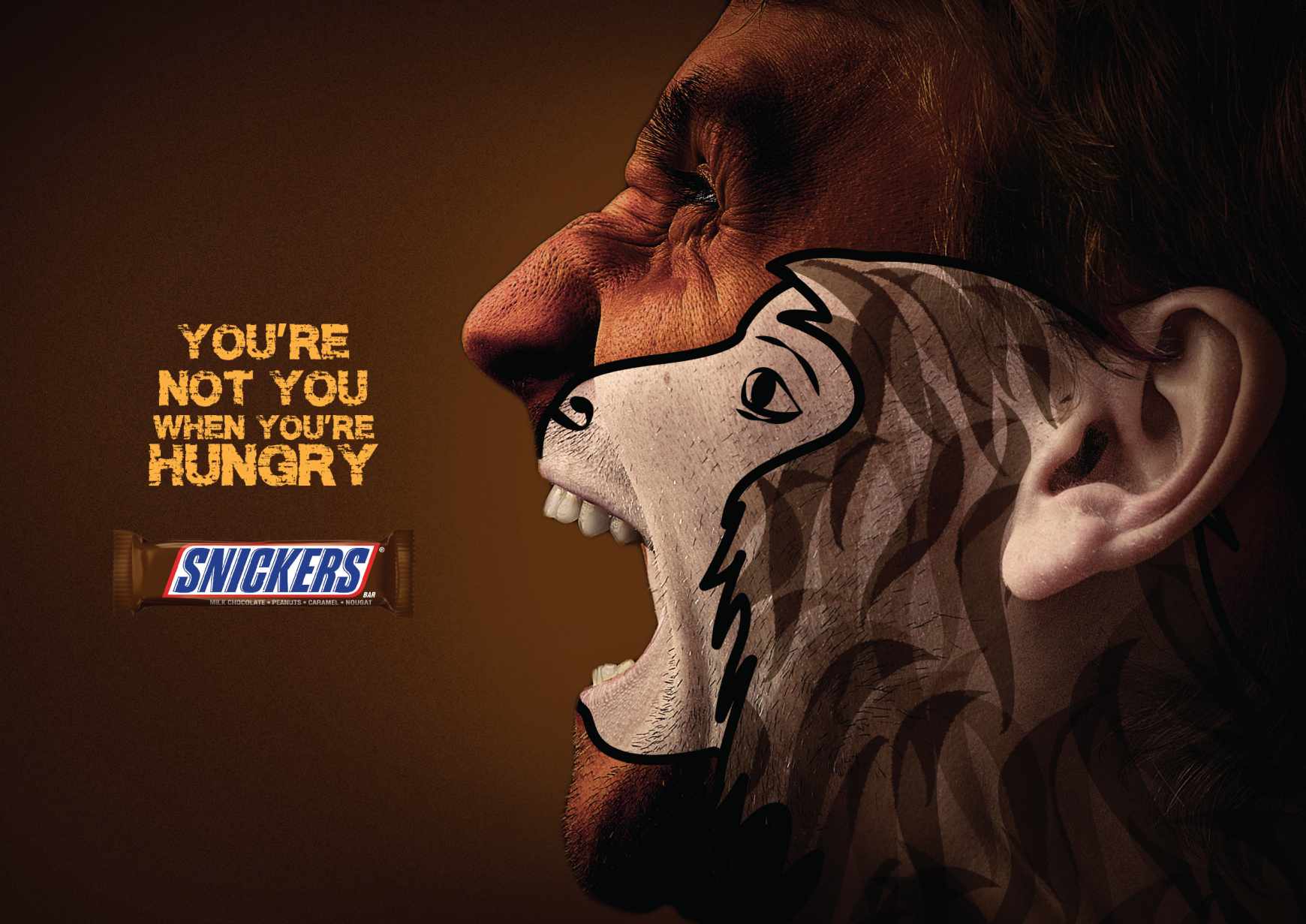 Snickers Print Ad - Snickers, 2 