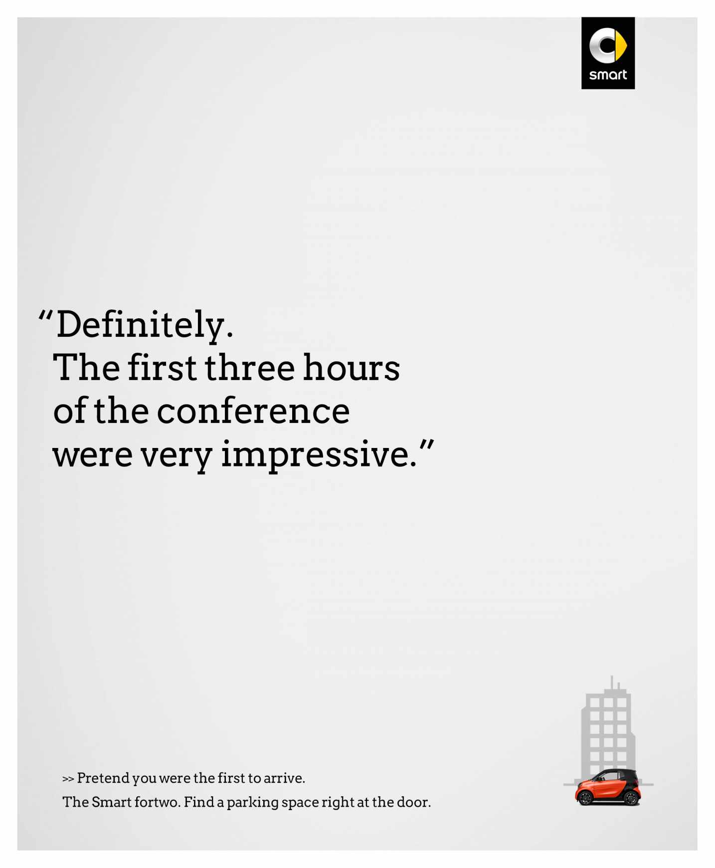 Smart Print Ad - Conference