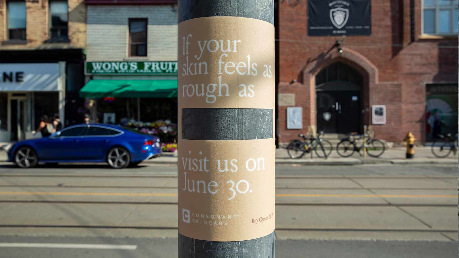 Consonant Skincare Outdoor Ad - Reskinning