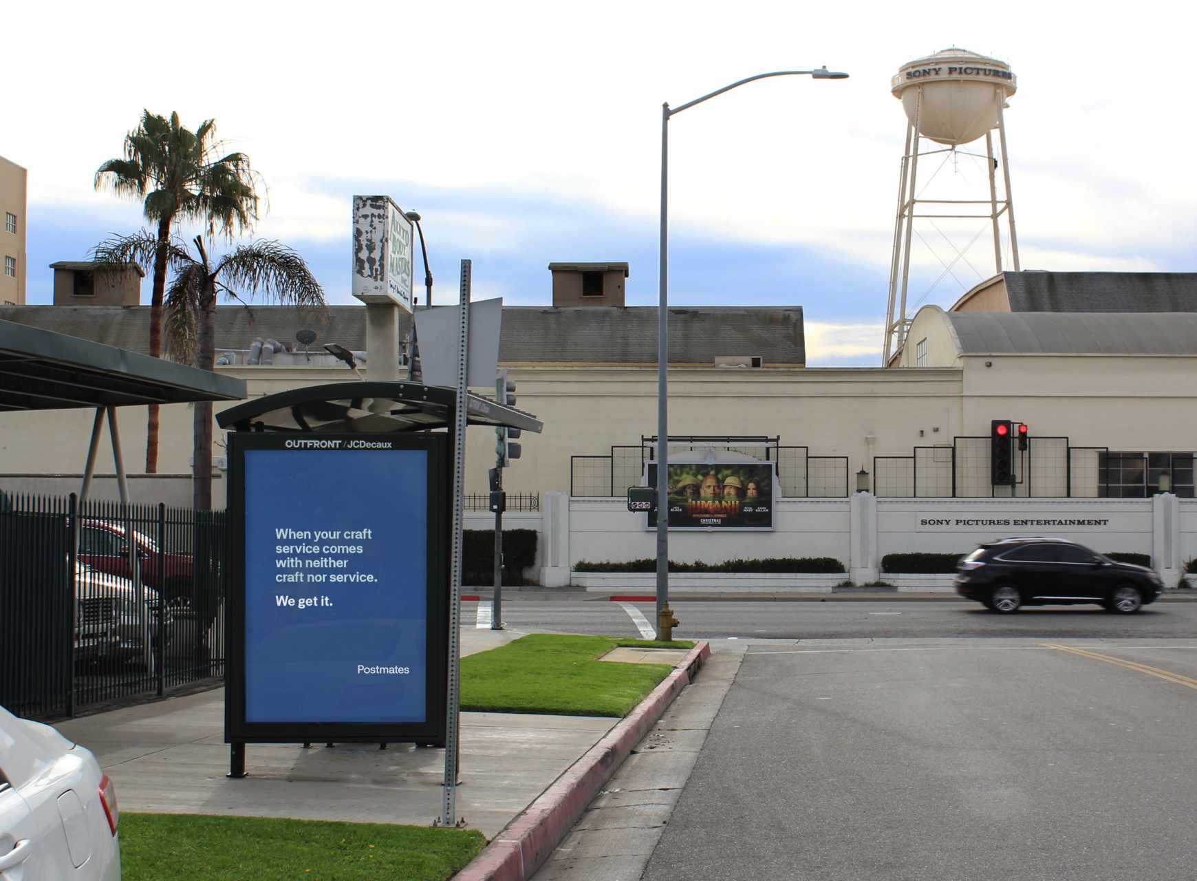 Postmates Outdoor Ad - We Get It - Craft Service 