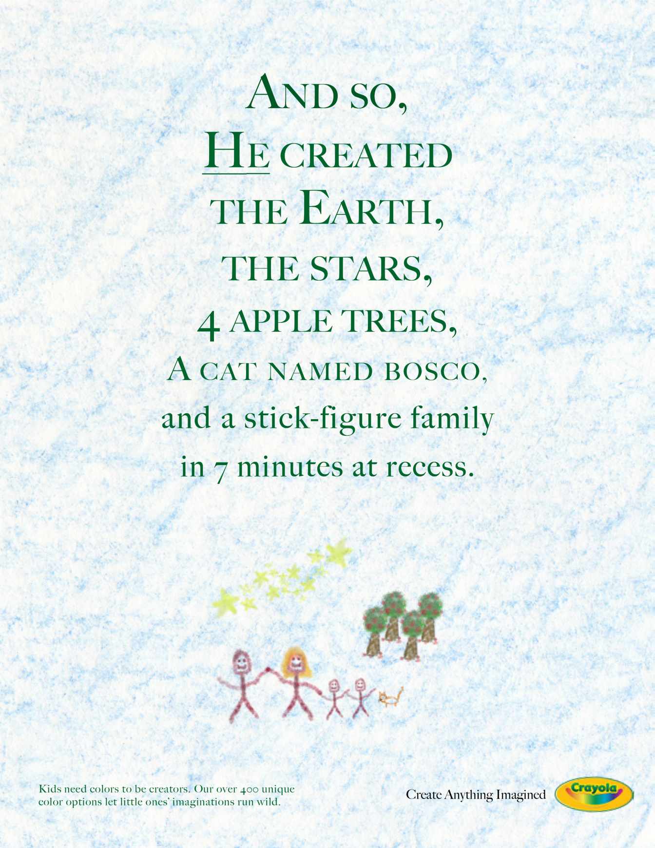 crayola Print Ad - Family
