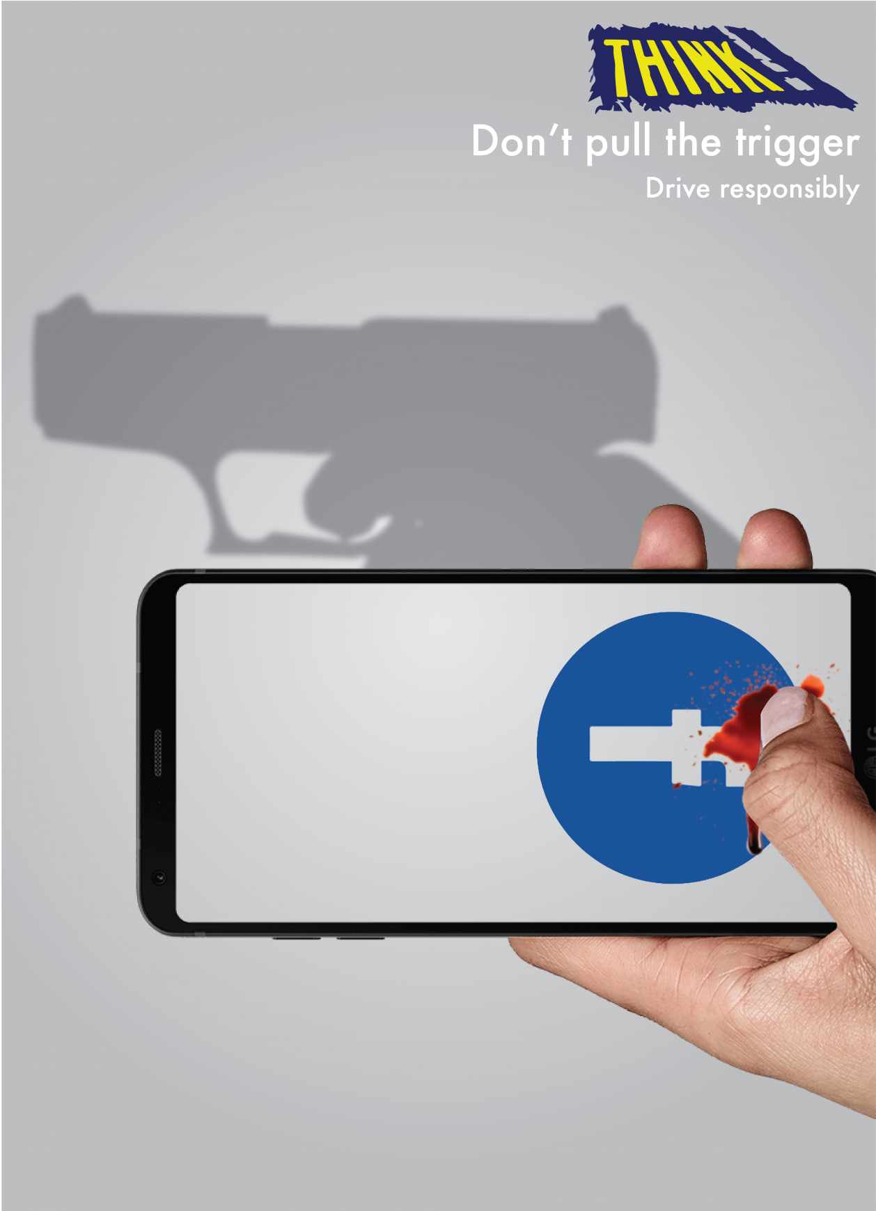 Think! Print Ad - Crime Weapon, 2