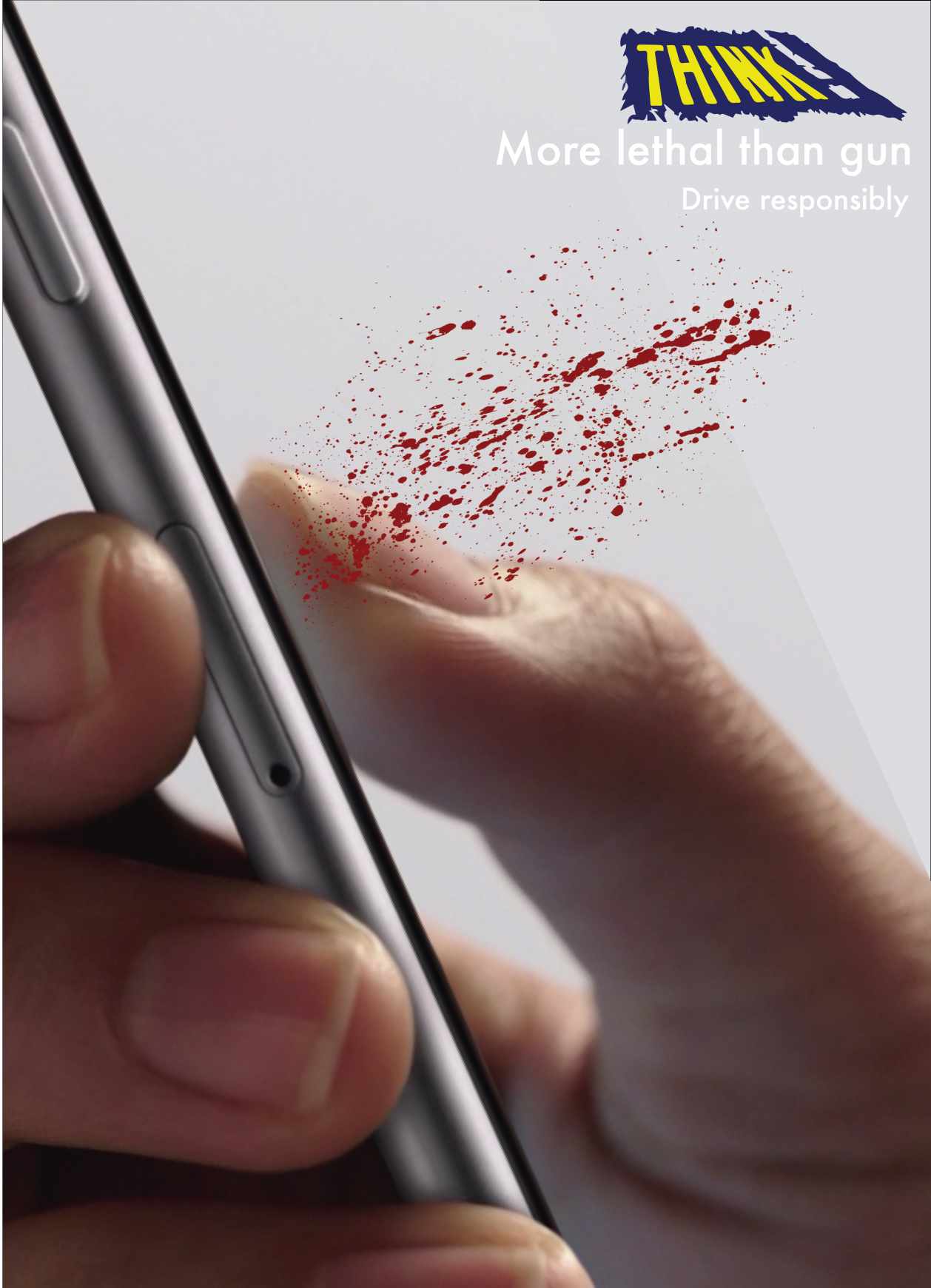 Think! Print Ad - Crime Weapon, 3