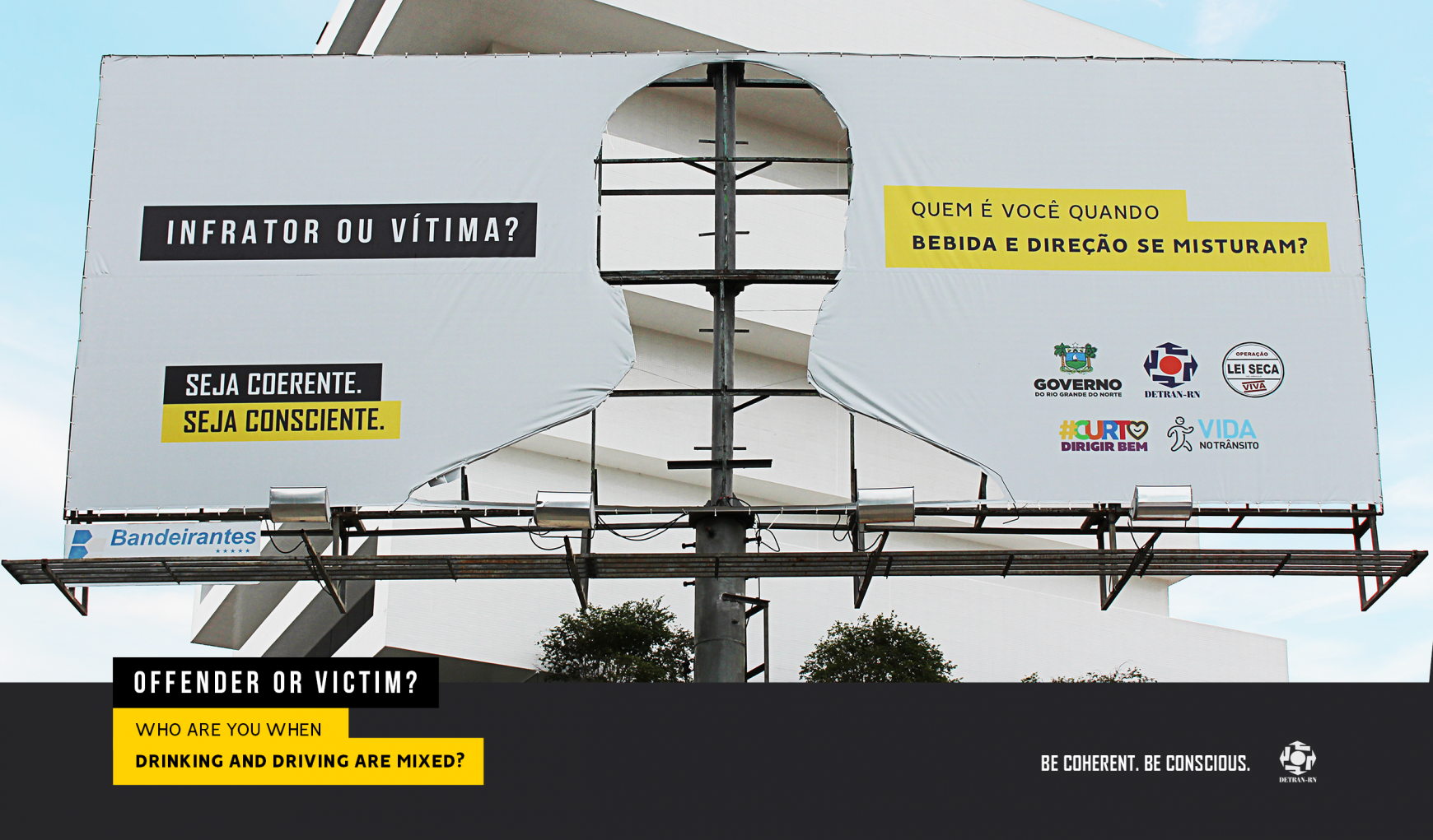 Detran-RN Outdoor Ad - Cross Lives, 4