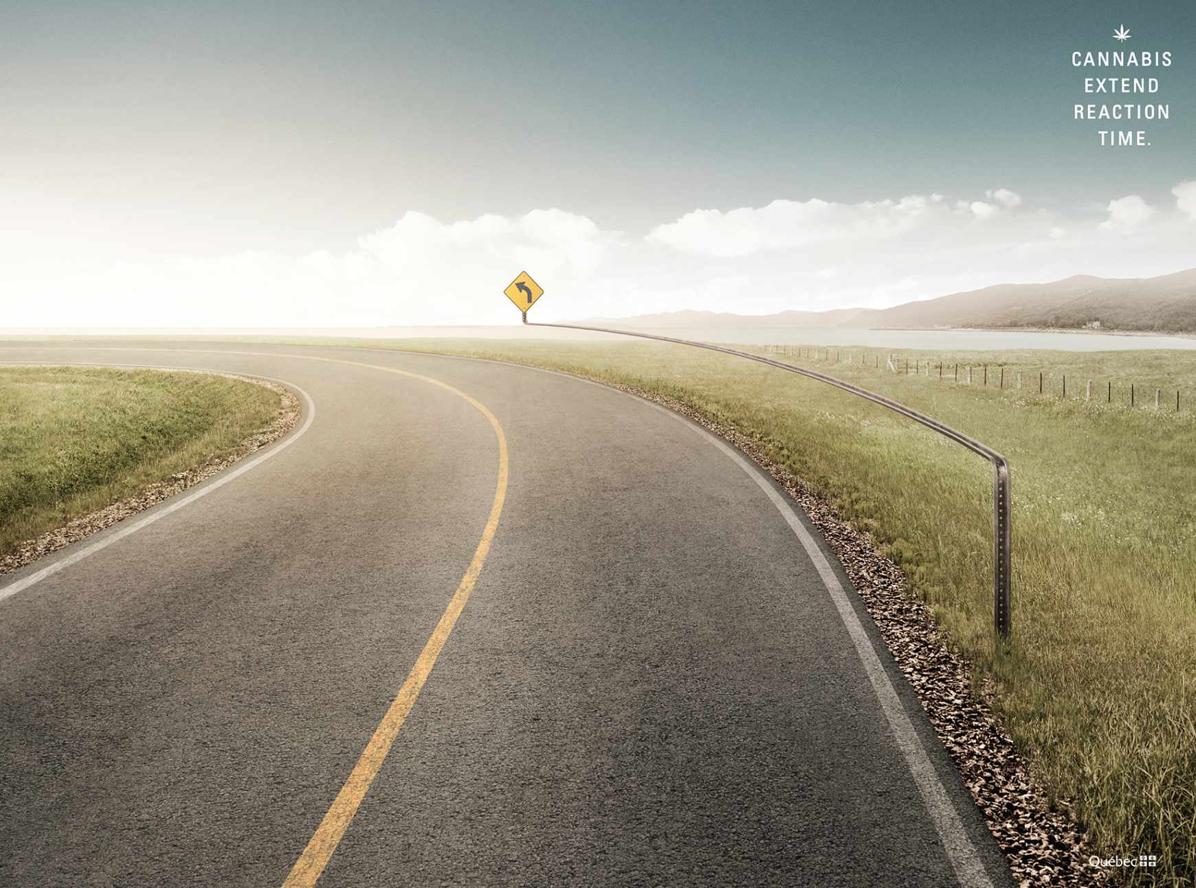 SAAQ Print Ad - Curve