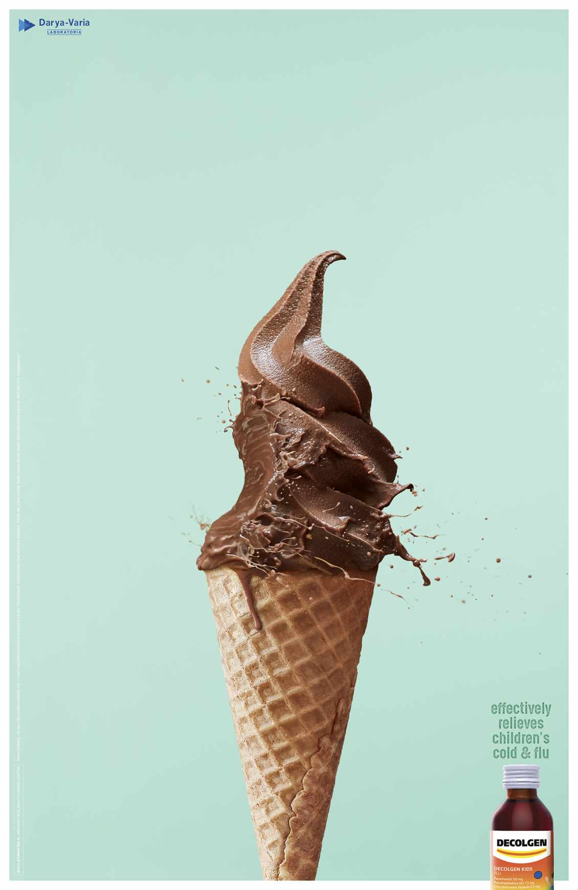 Decolgen Print Ad - Sneeze The Ice Cream