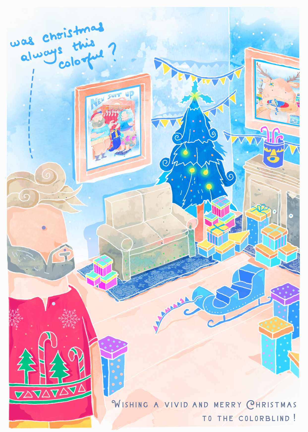 Rebranding Christmas for the Colorblind